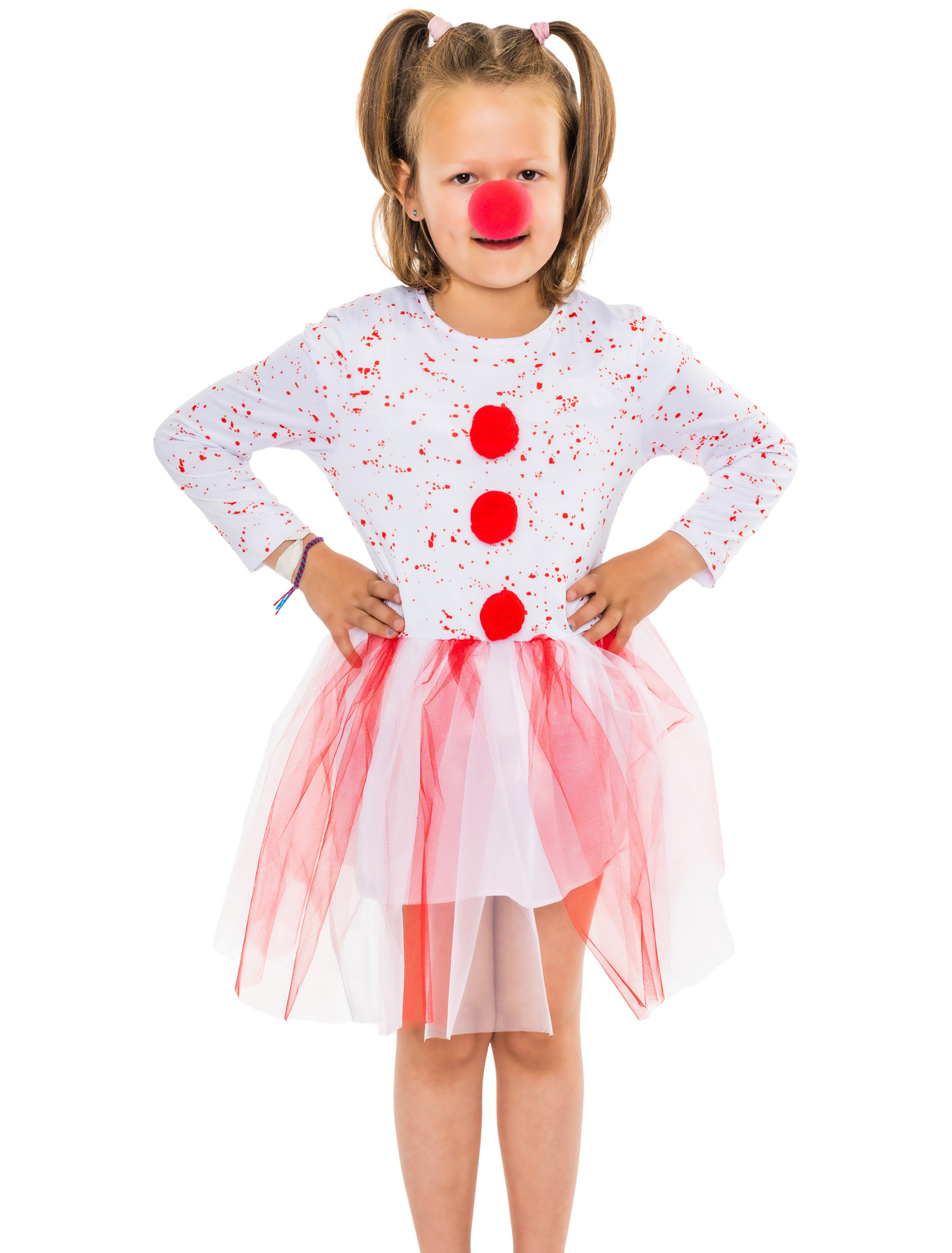 Kleid Clown Kinder