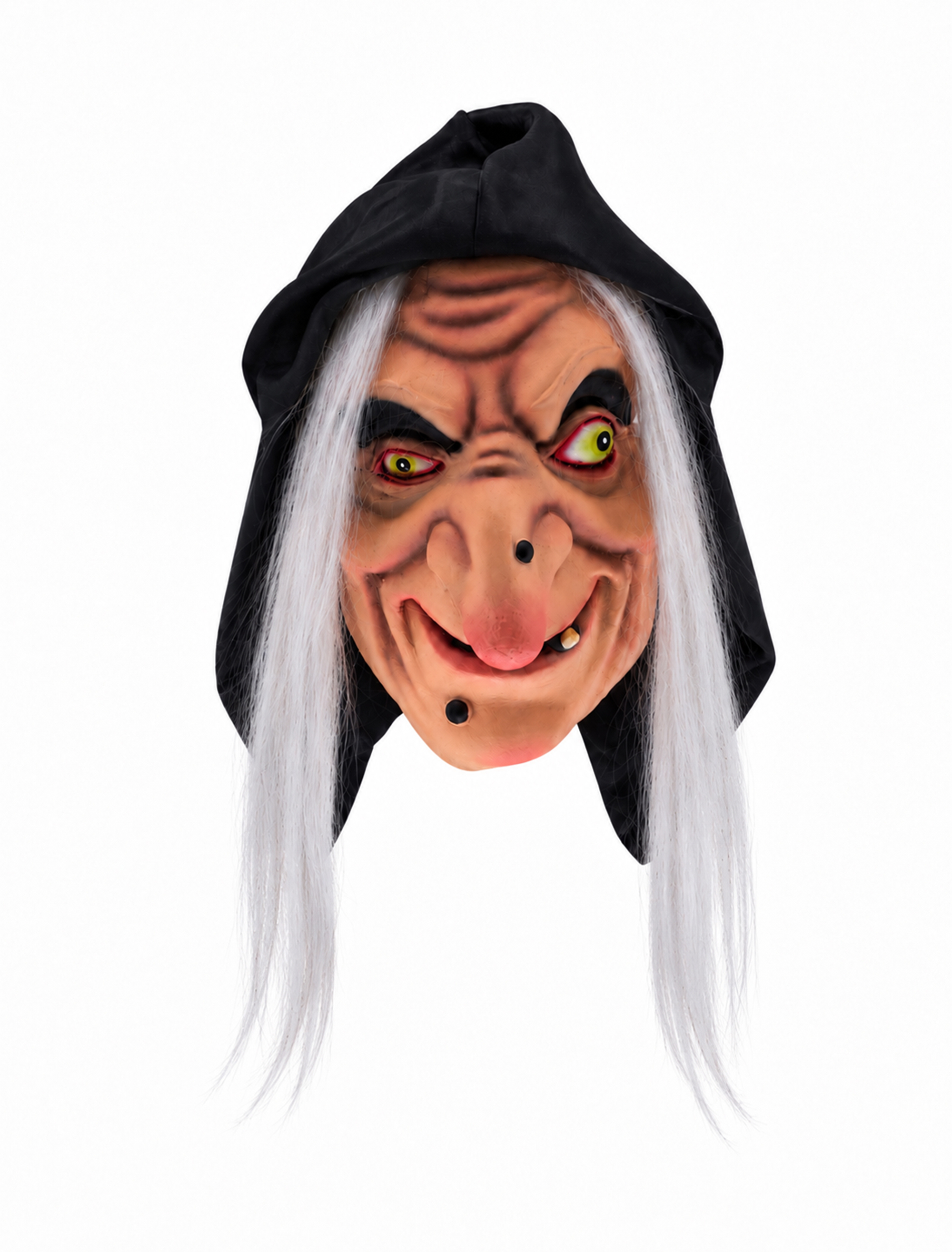 Latexmaske Hexe