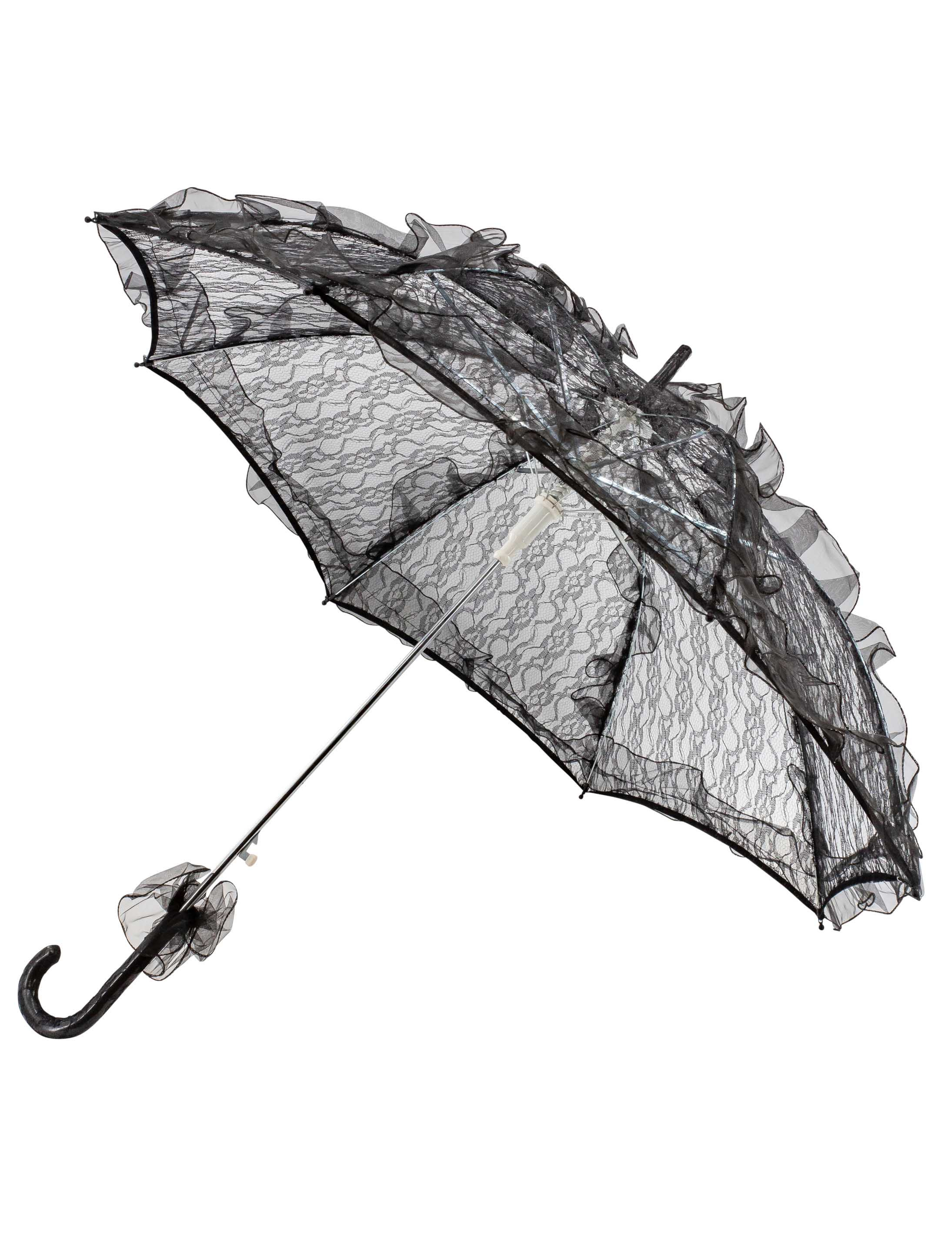 Schirm mit Spitze 76cm