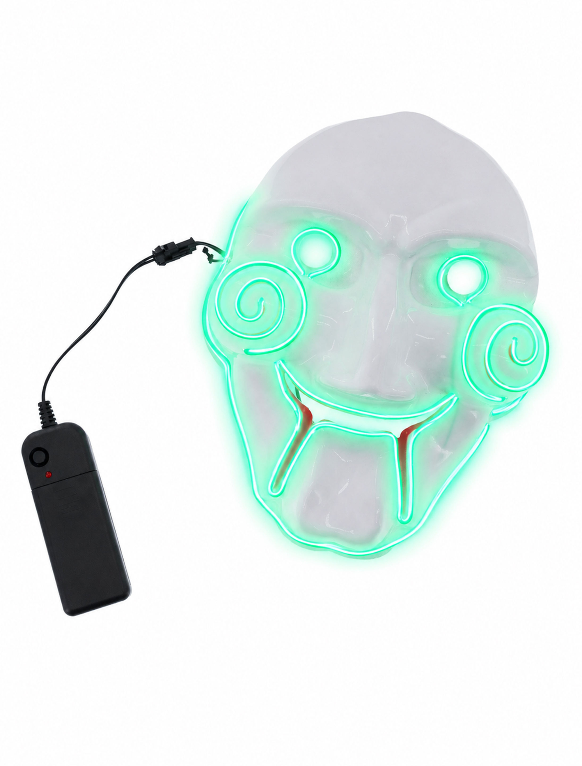 LED Maske Gruselpuppe