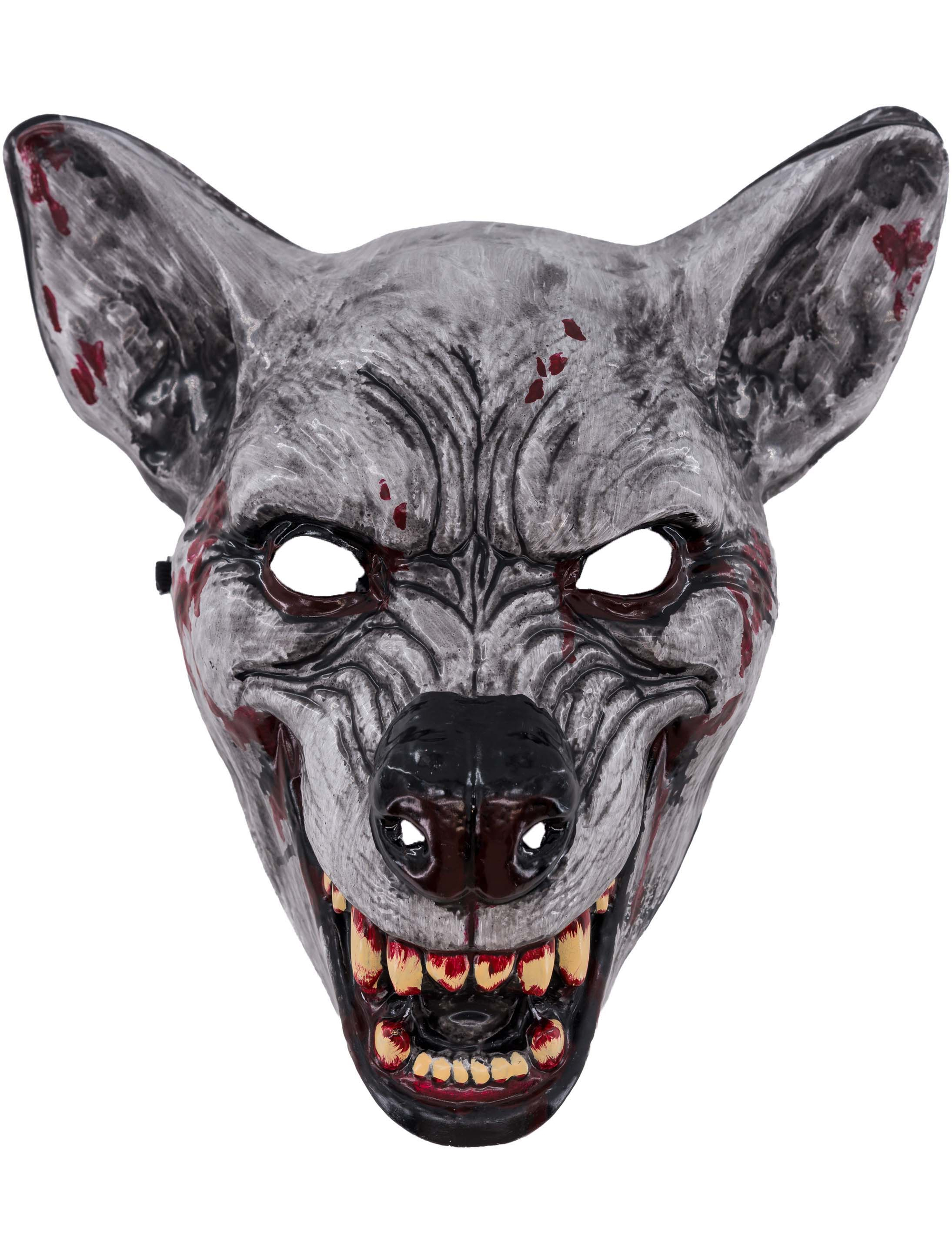 Maske blutiger Hund