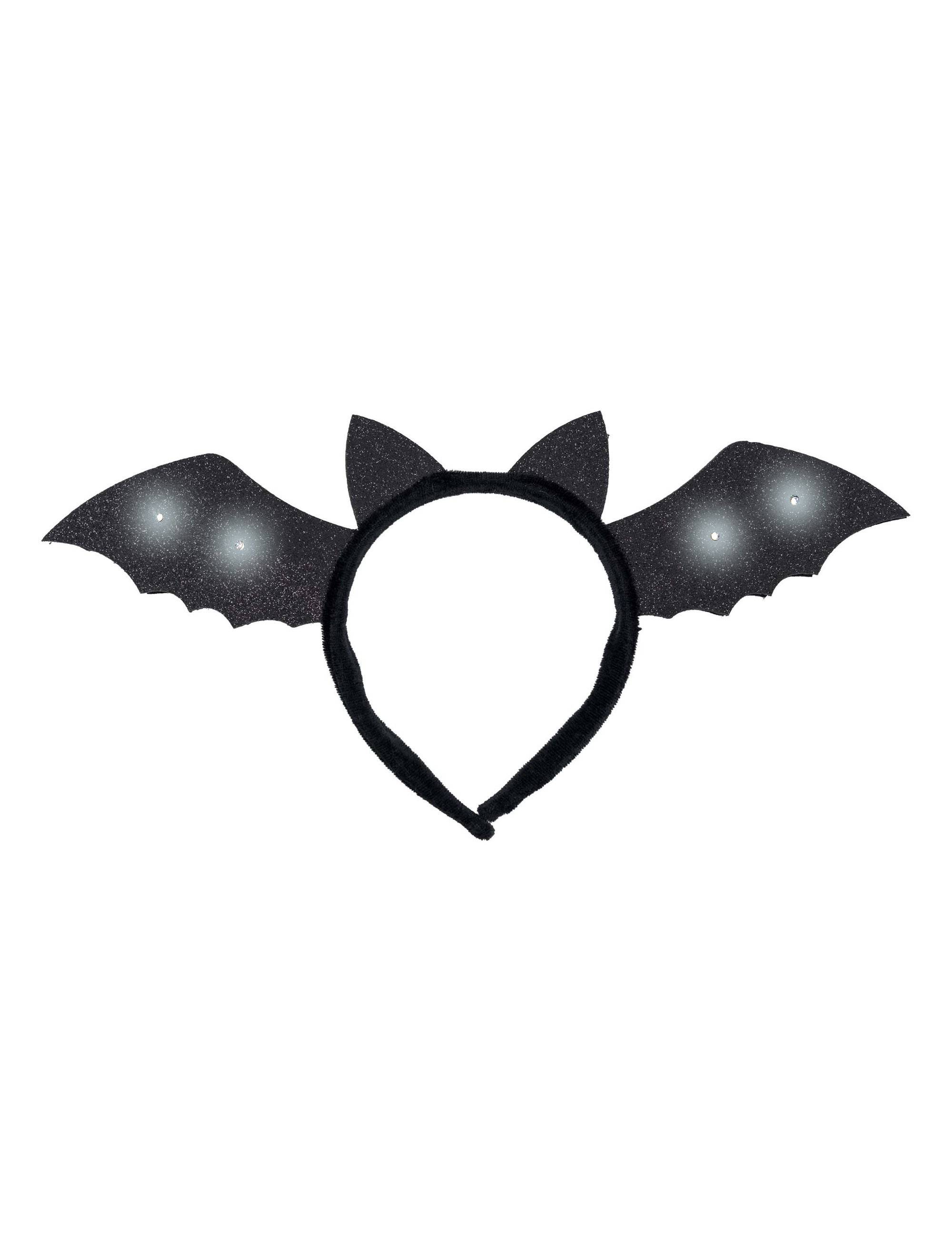 LED Haarreif Fledermaus