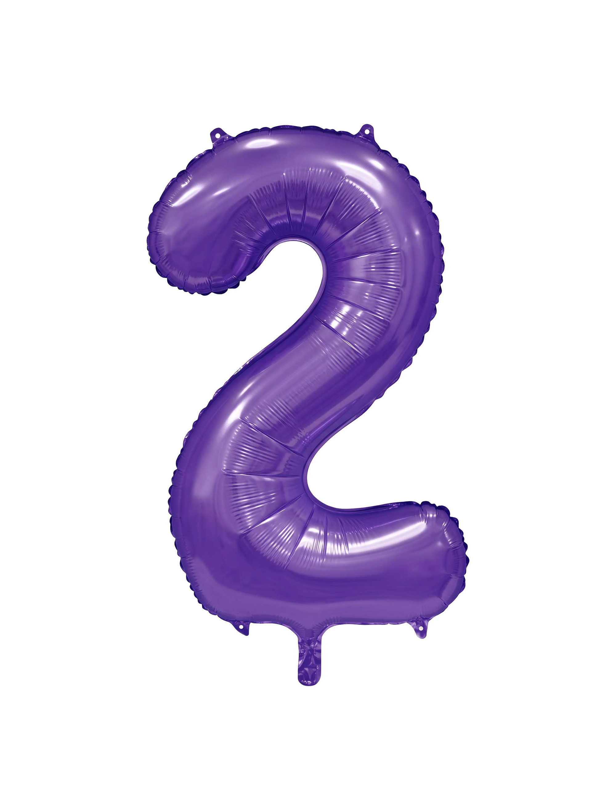 Folienballon Zahl 2 L