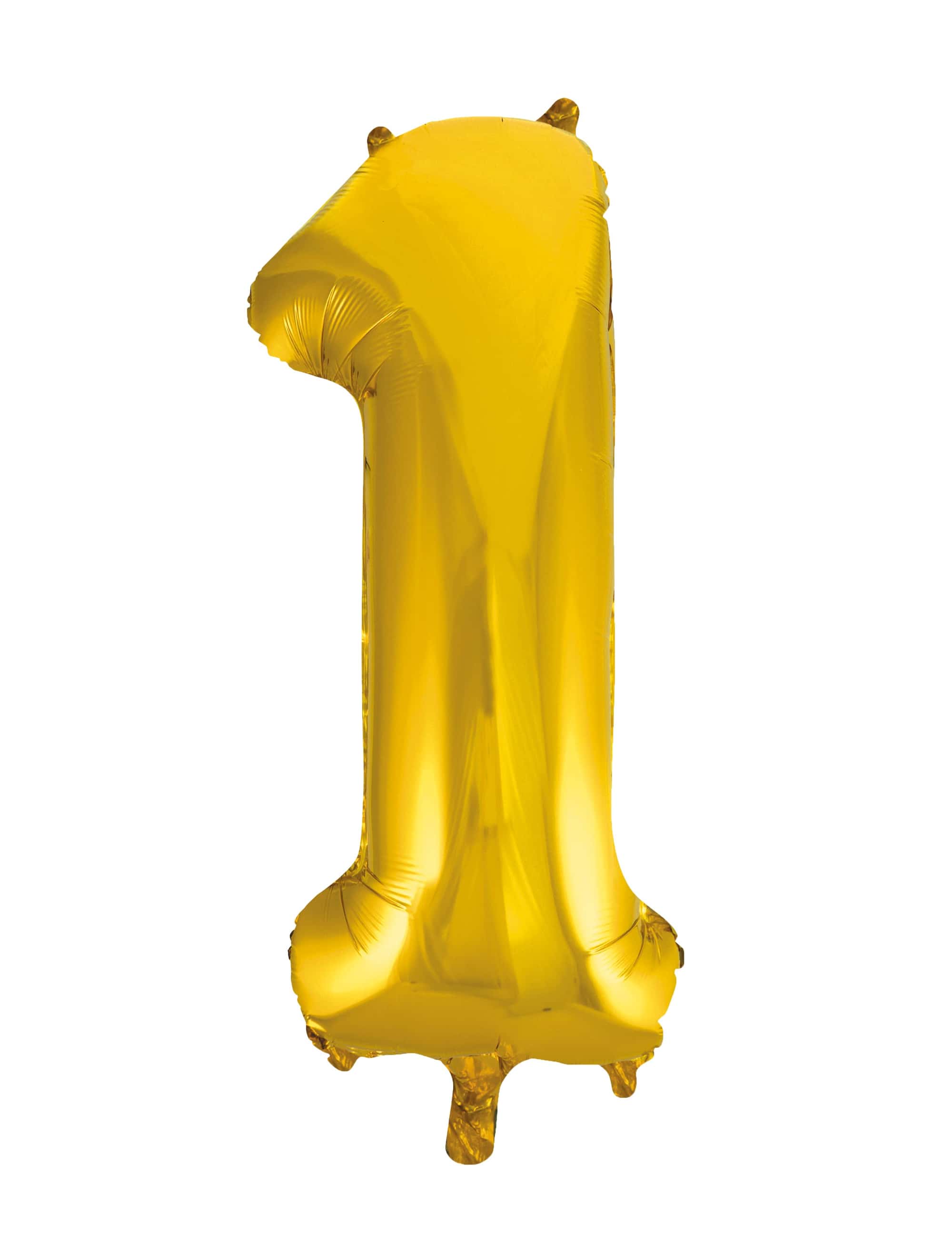 Folienballon Zahl 1 L