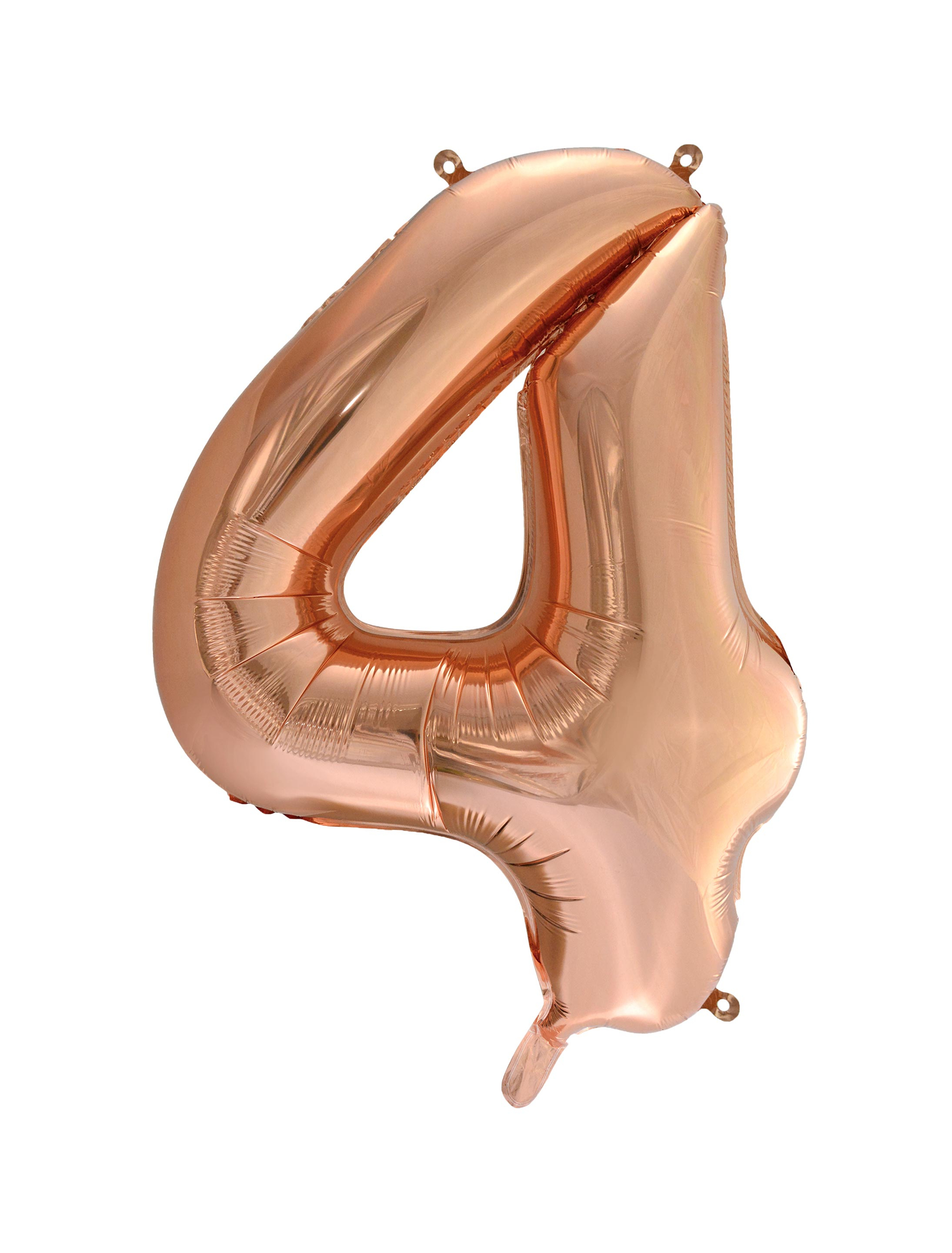 Folienballon Zahl 4 L