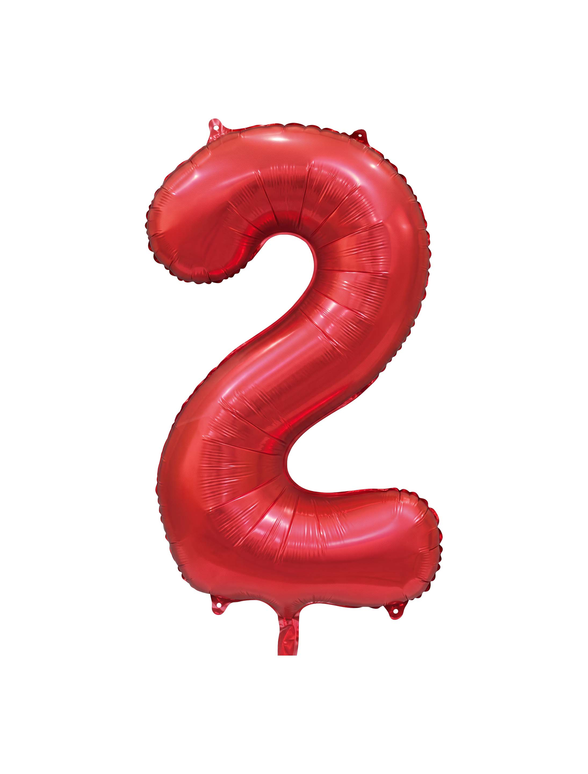 Folienballon Zahl 2 L