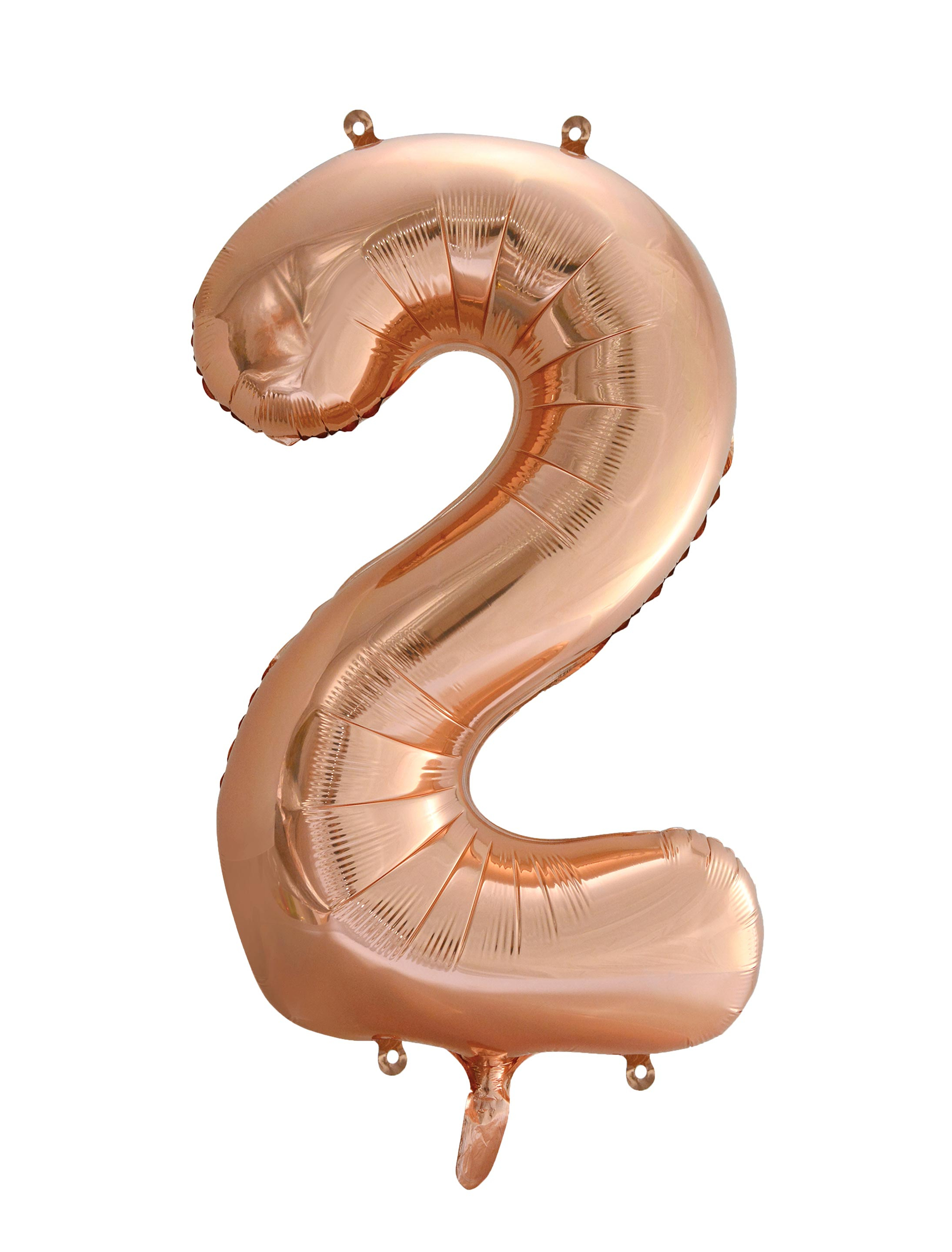 Folienballon Zahl 2 L