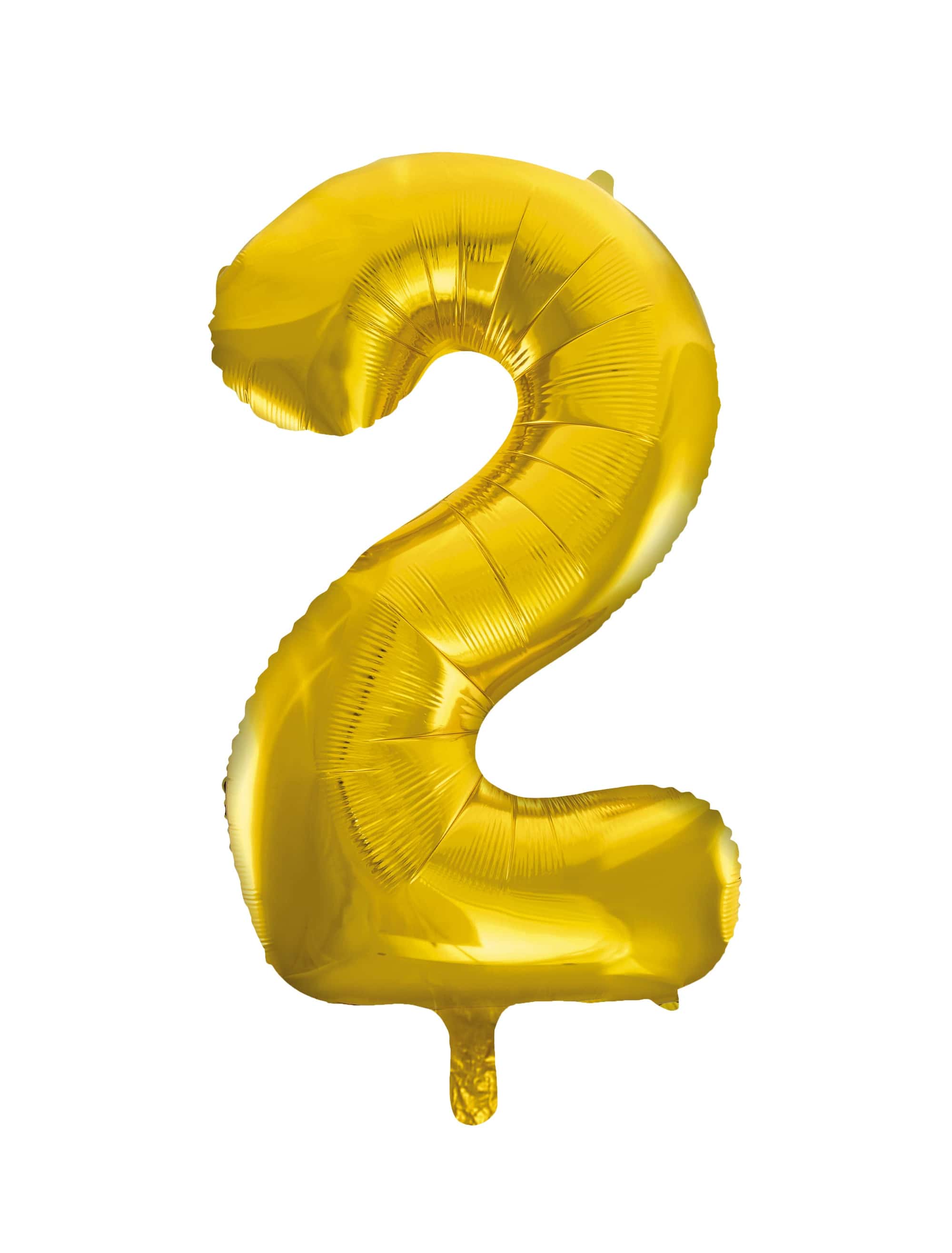 Folienballon Zahl 2 L