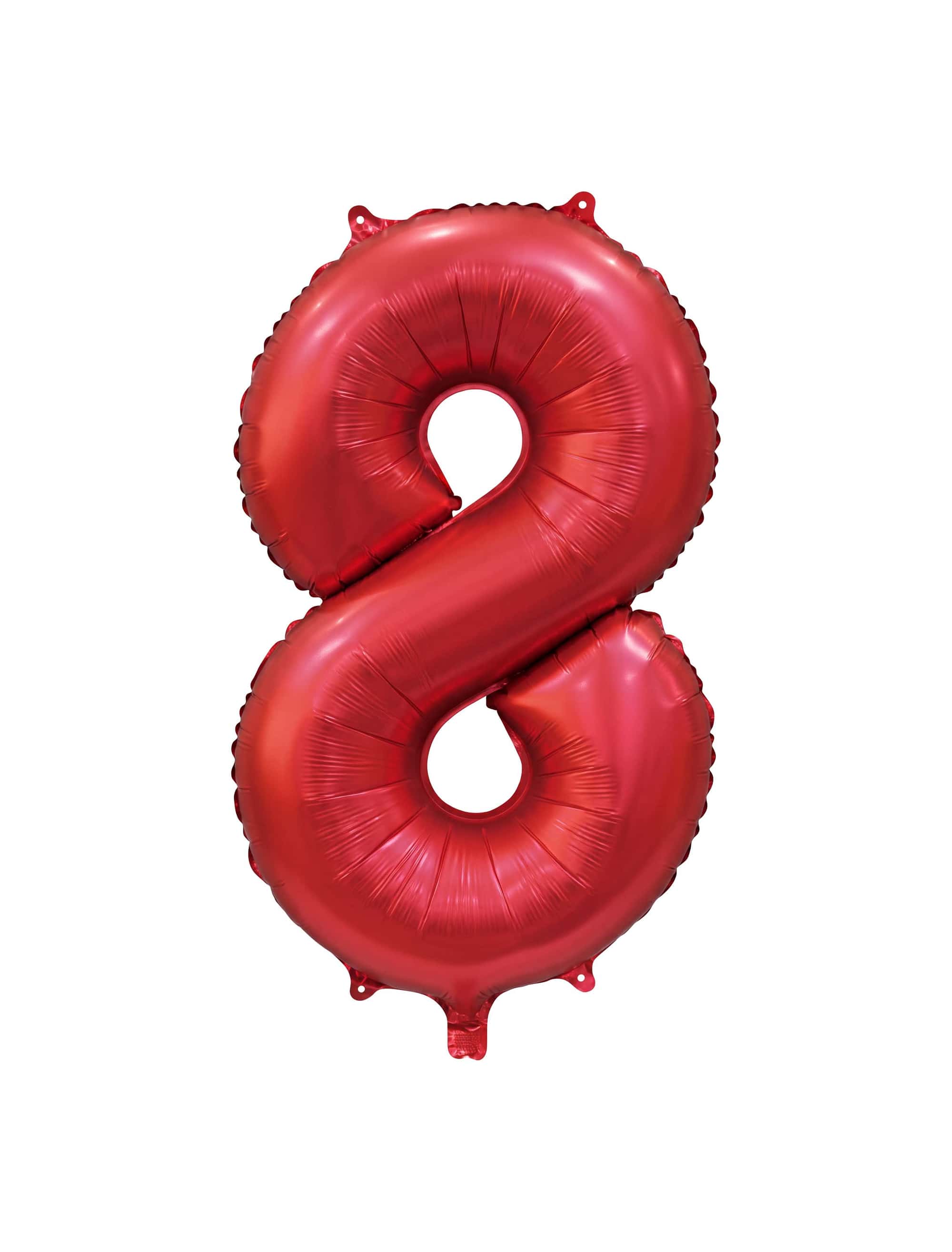 Folienballon Zahl 8 L