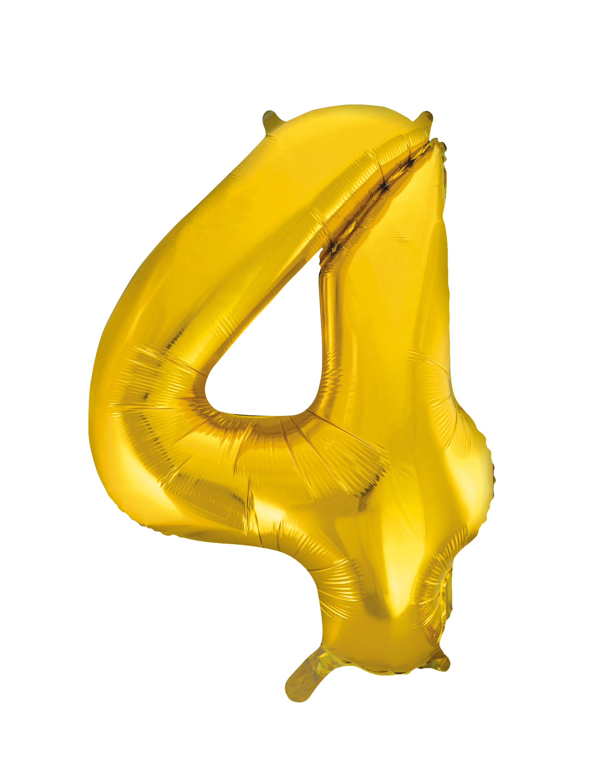 Folienballon Zahl 4 L