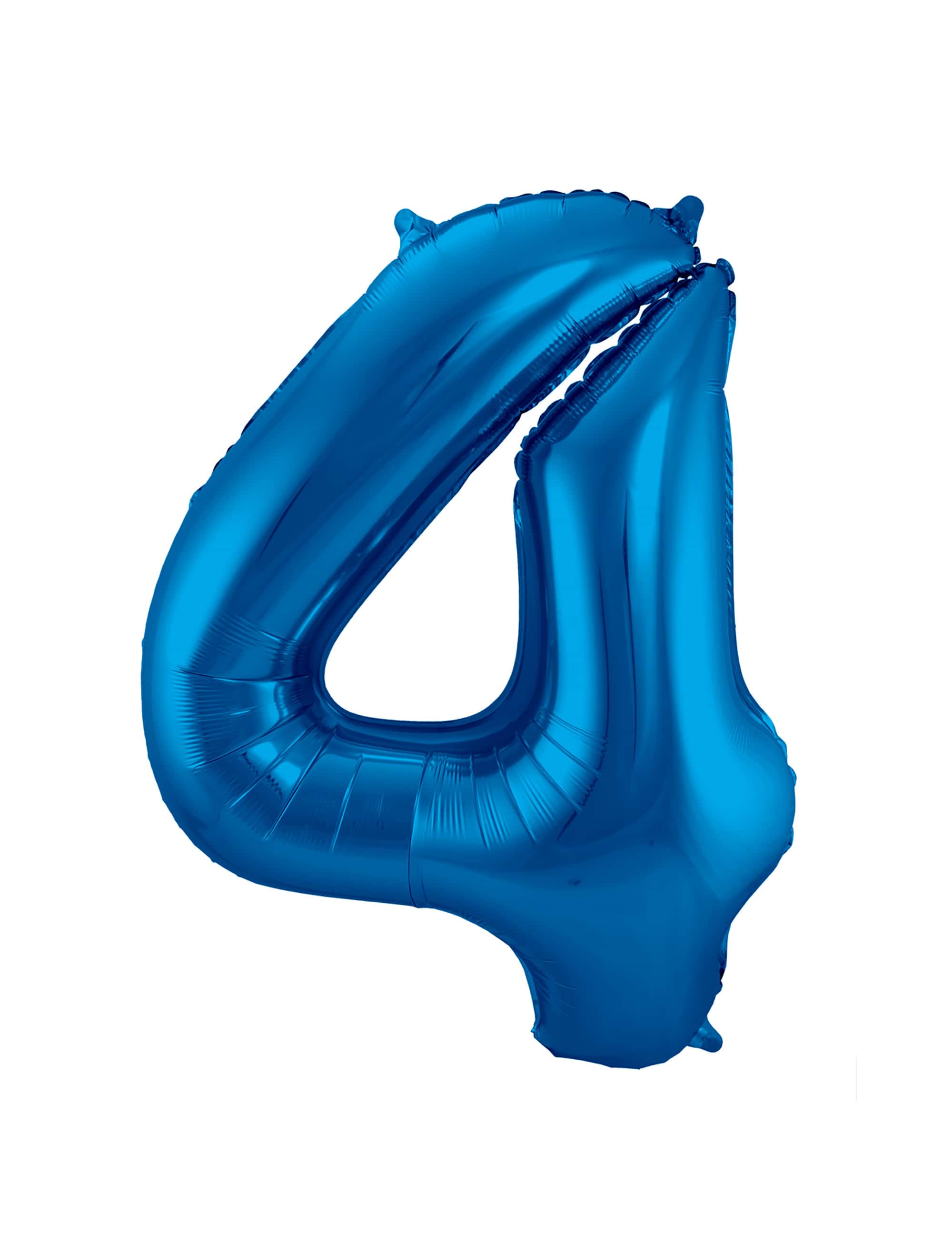 Folienballon Zahl 4 L