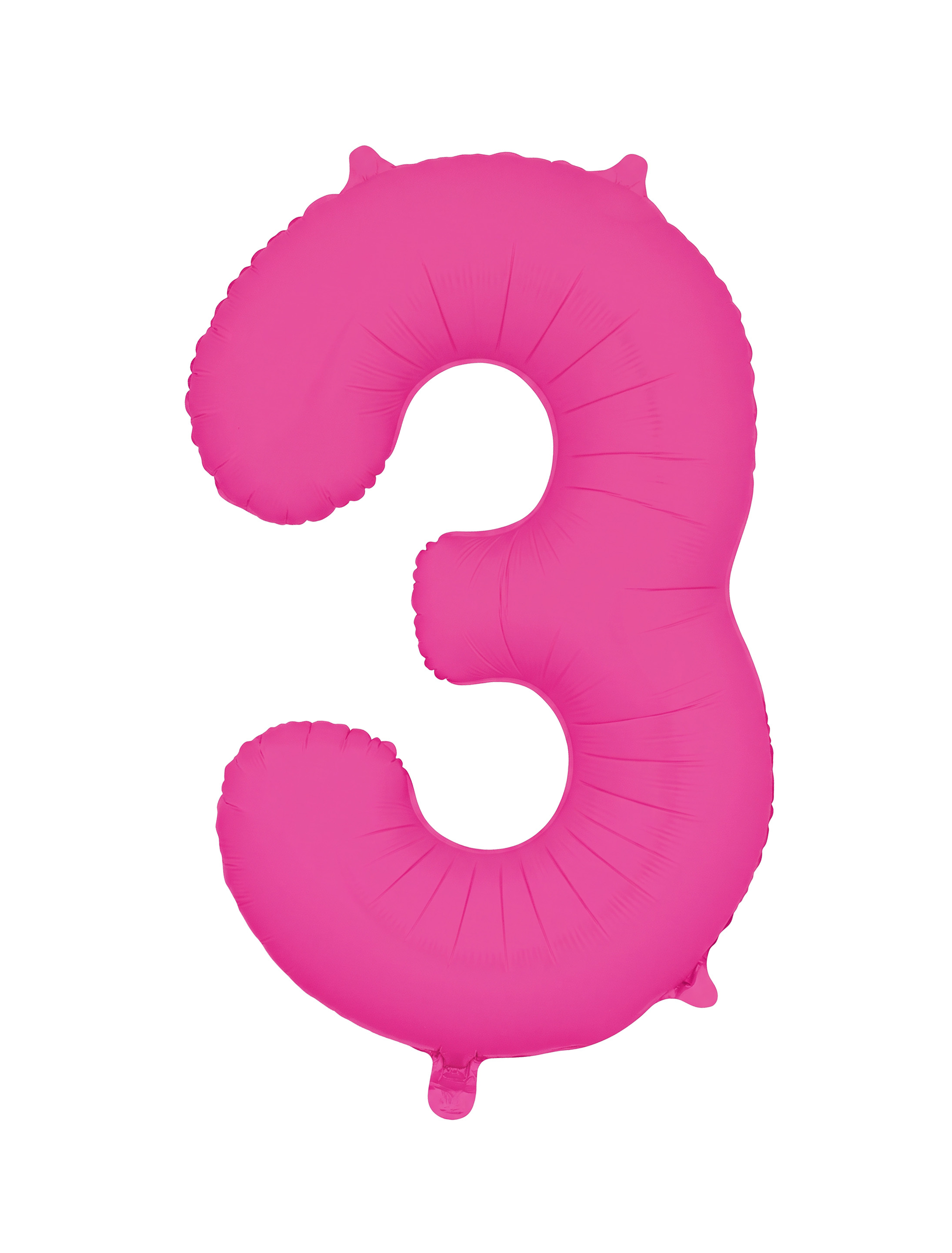 Folienballon Zahl 3 L