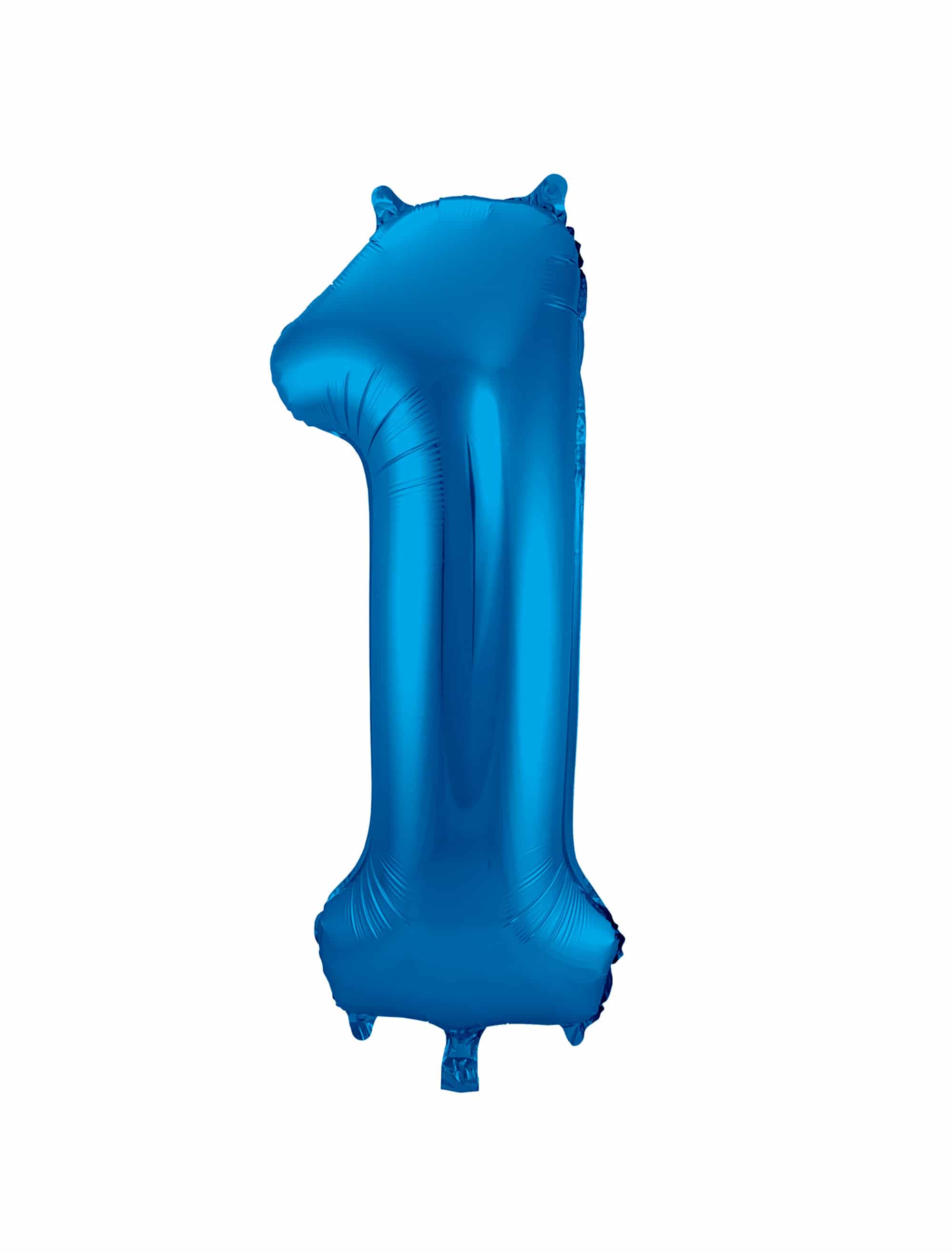 Folienballon Zahl 1 L
