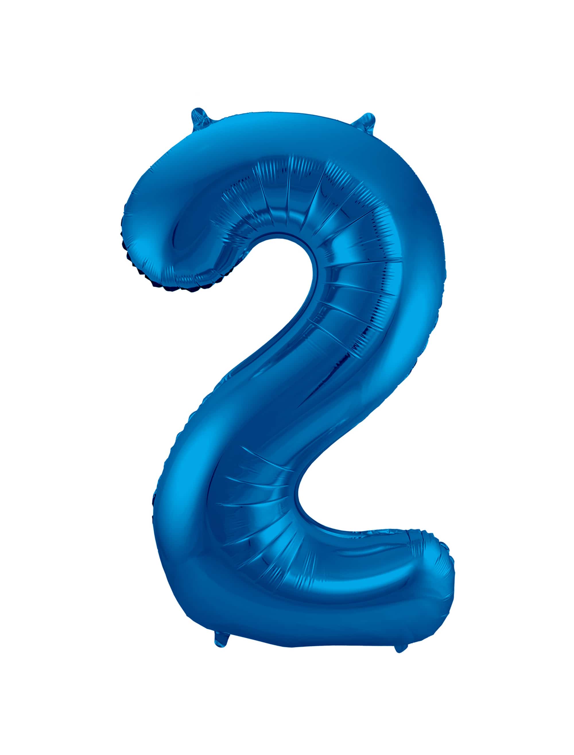 Folienballon Zahl 2 L