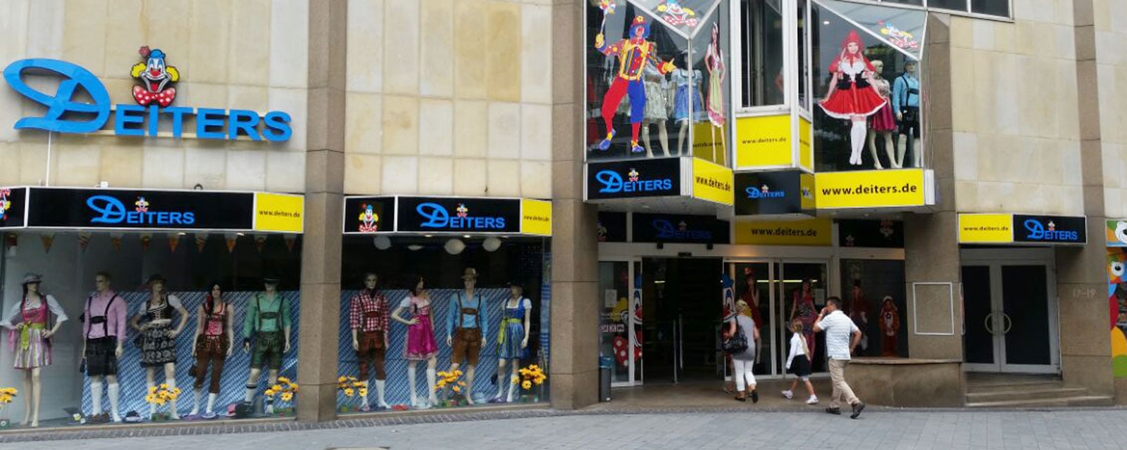 Deiters KostÃ¼mladen in Aachen AuÃenansicht