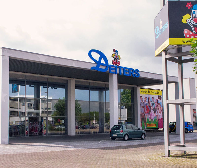 Deiters KostÃ¼mgeschÃ¤ft in MÃ¼lheim-KÃ¤rlich AuÃenansicht