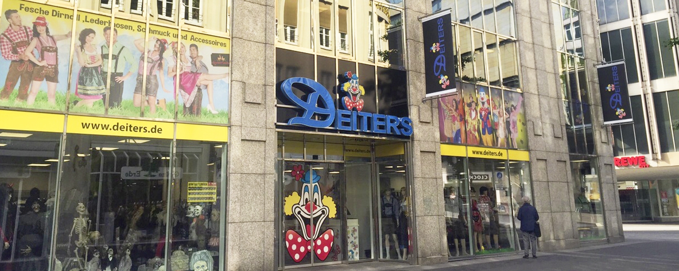 Deiters KostÃ¼mladen in Stuttgart AuÃenansicht
