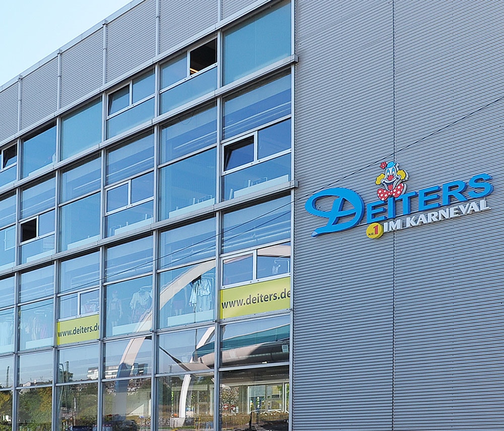 Deiters KostÃ¼mladen in DÃ¼sseldorf AuÃenansicht