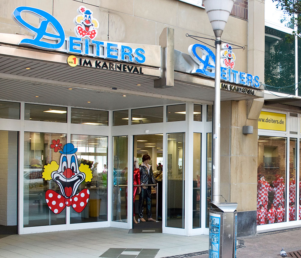 Deiters KostÃ¼mladen in DÃ¼ren AuÃenansicht