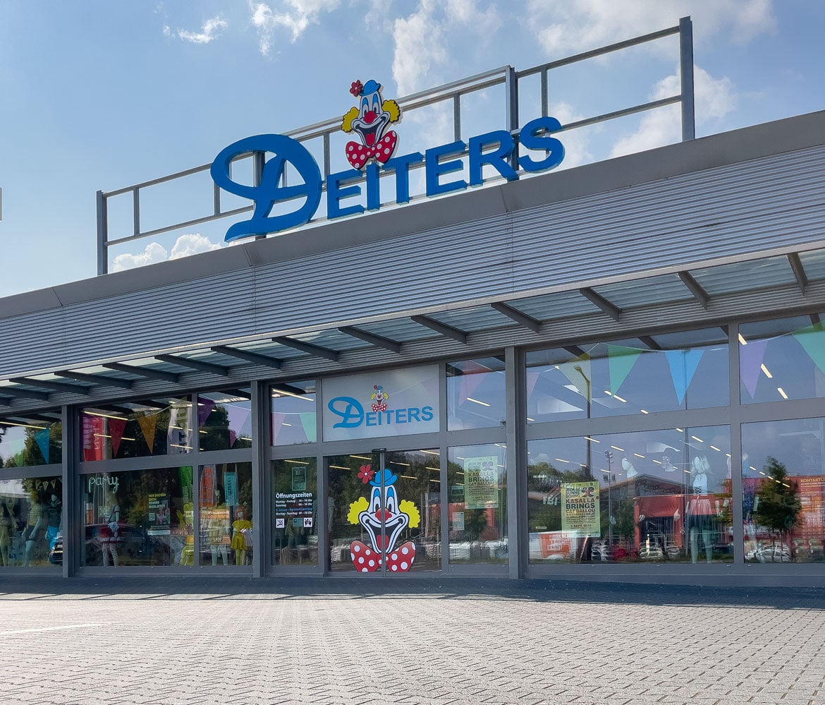 Deiters KostÃ¼mladen in KÃ¶ln-Godorf AuÃenansicht
