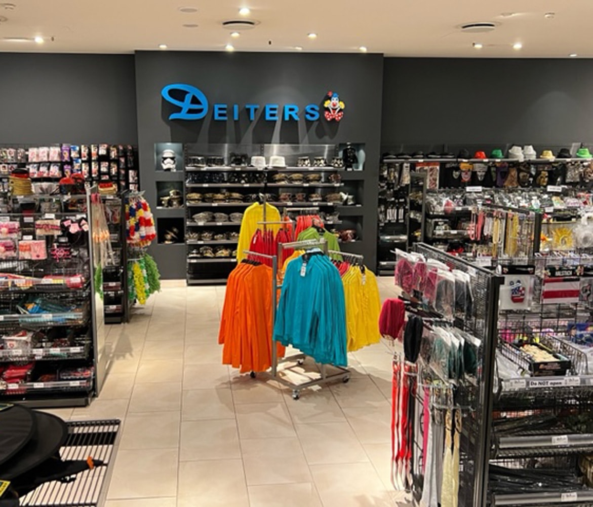 Deiters KostÃ¼mladen in Oberhausen Innenansicht Accessoires