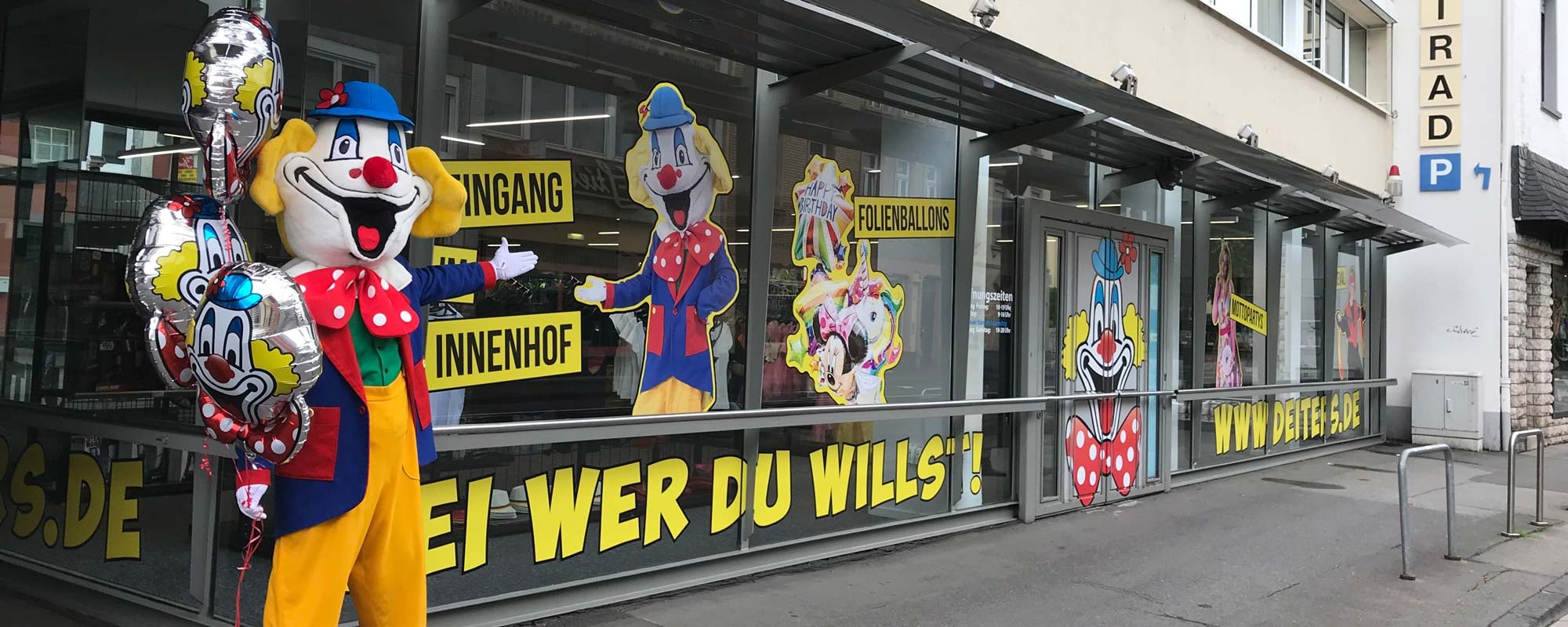 Deiters KostÃ¼mladen in Trier AuÃenansicht