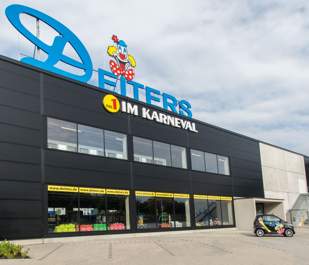 Deiters KostÃ¼mladen in Frechen, AuÃenansicht