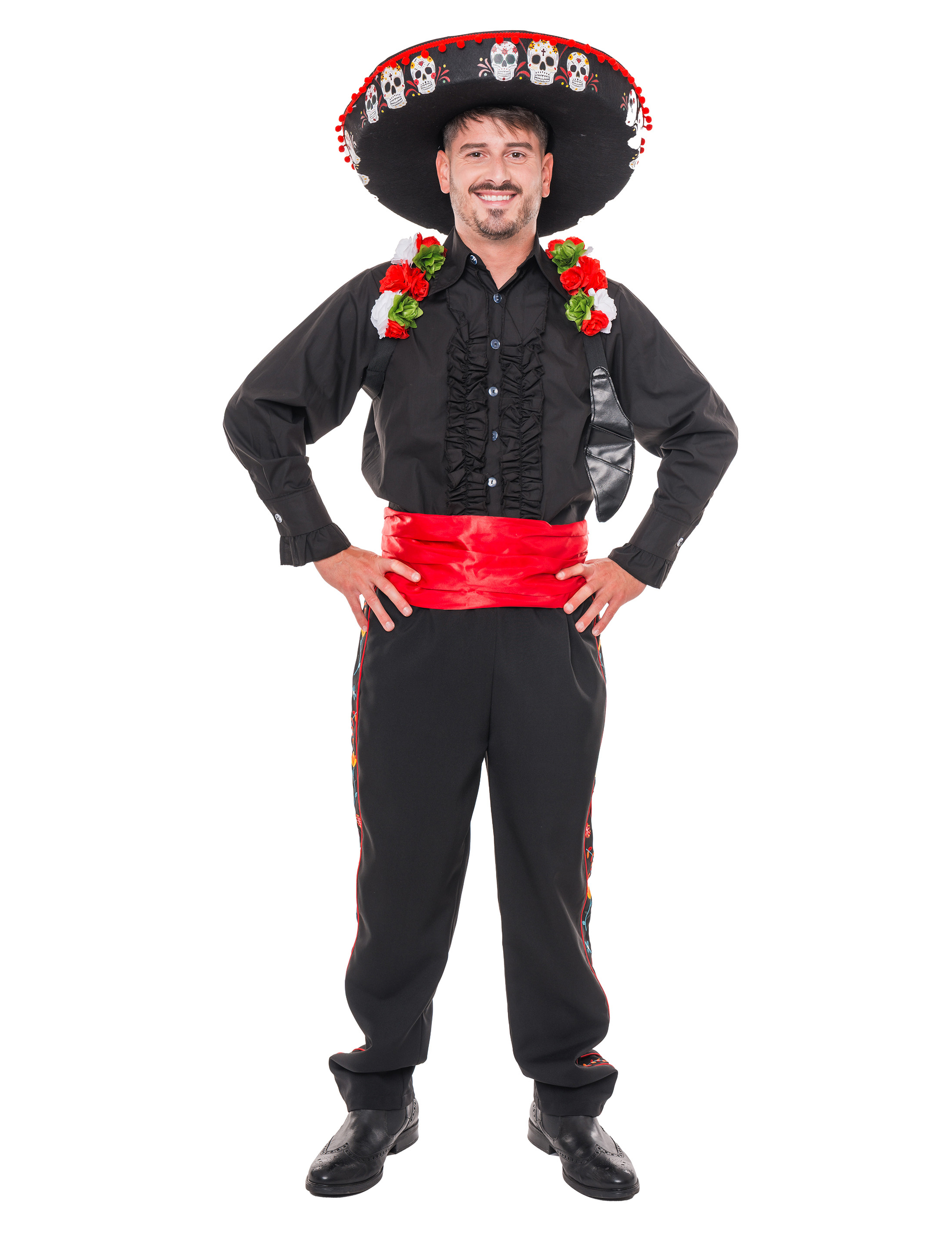 Hose Dia de los Muertos Herren
