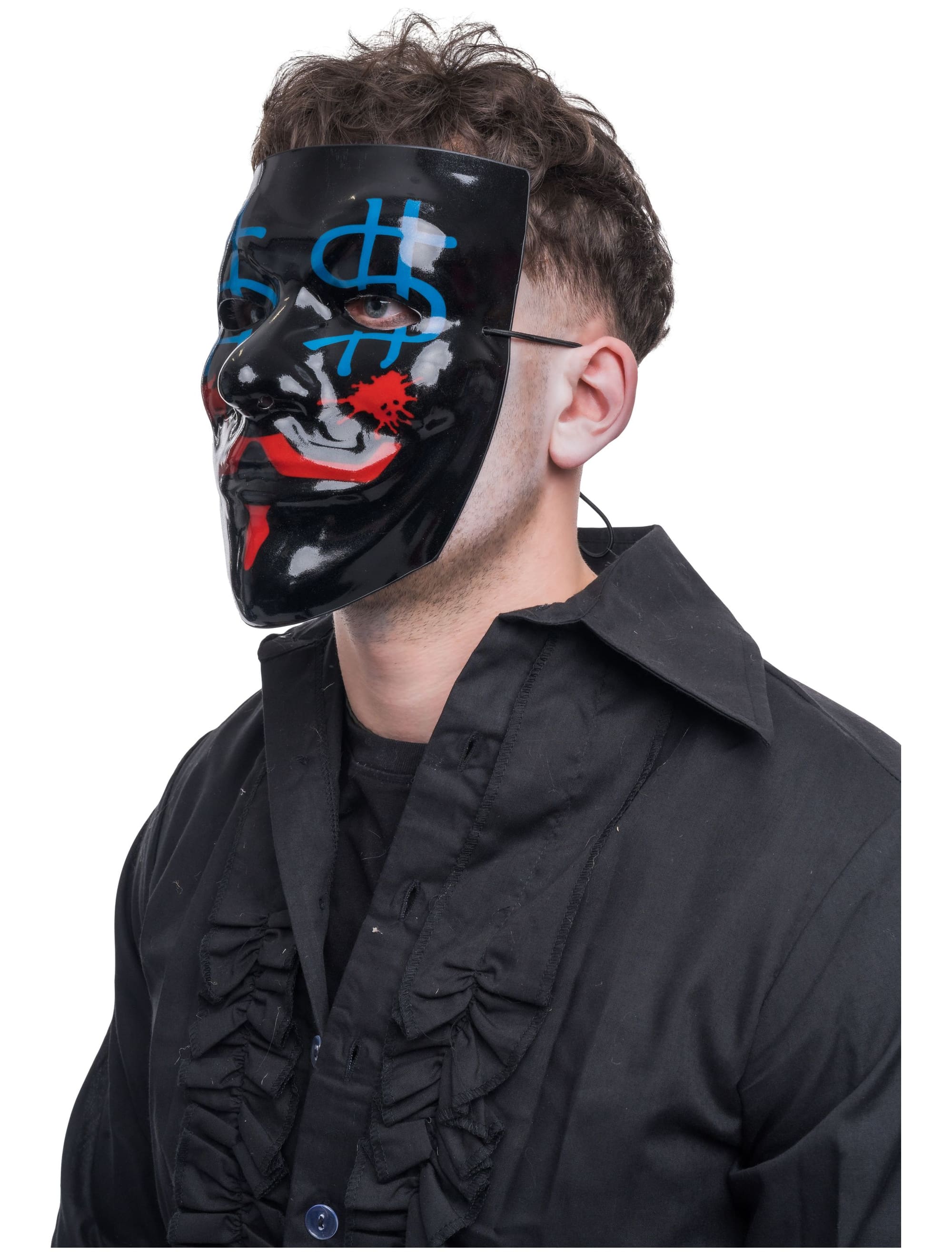 Maske Leuchtend Dollar Augen