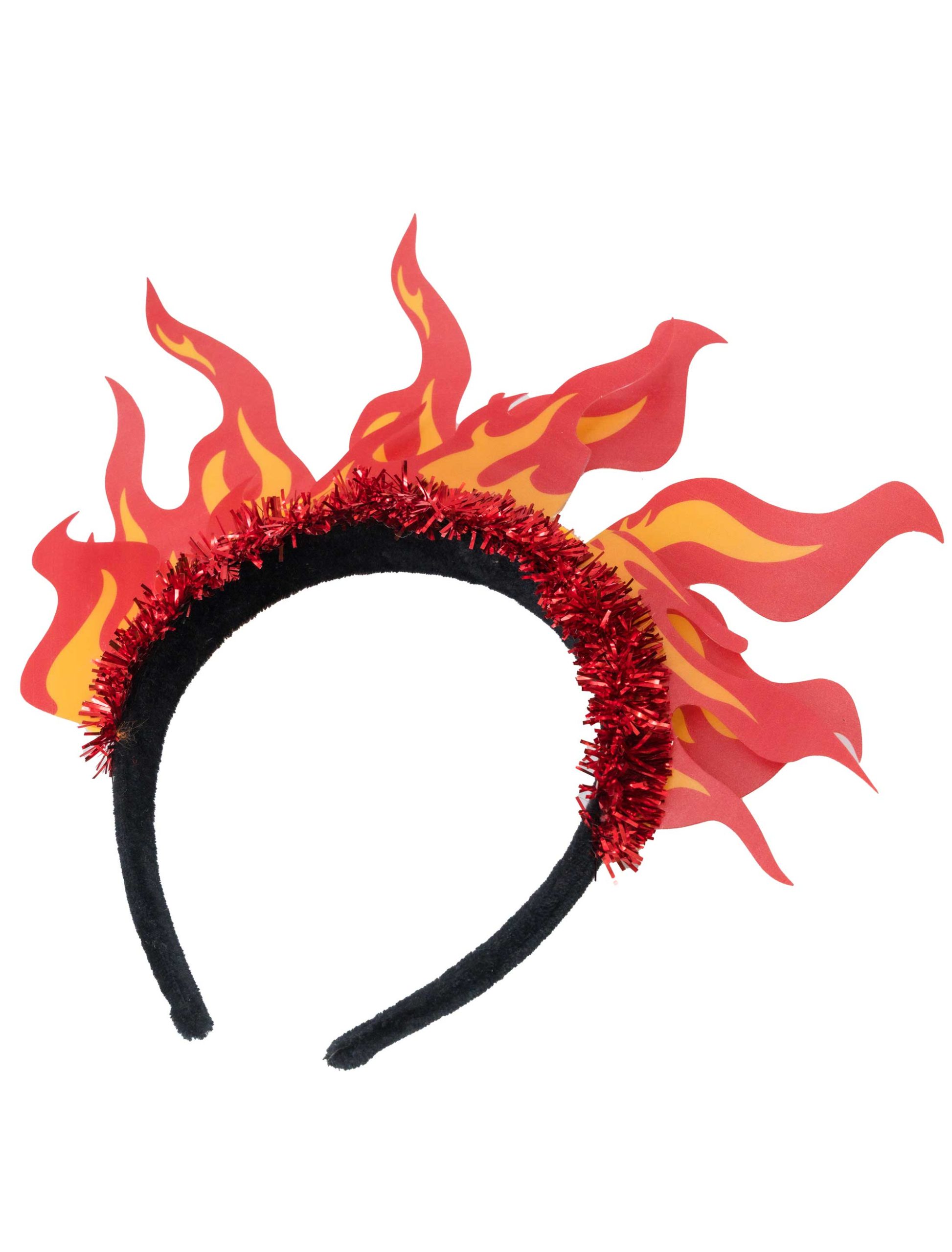 Haarreif LED Flammen