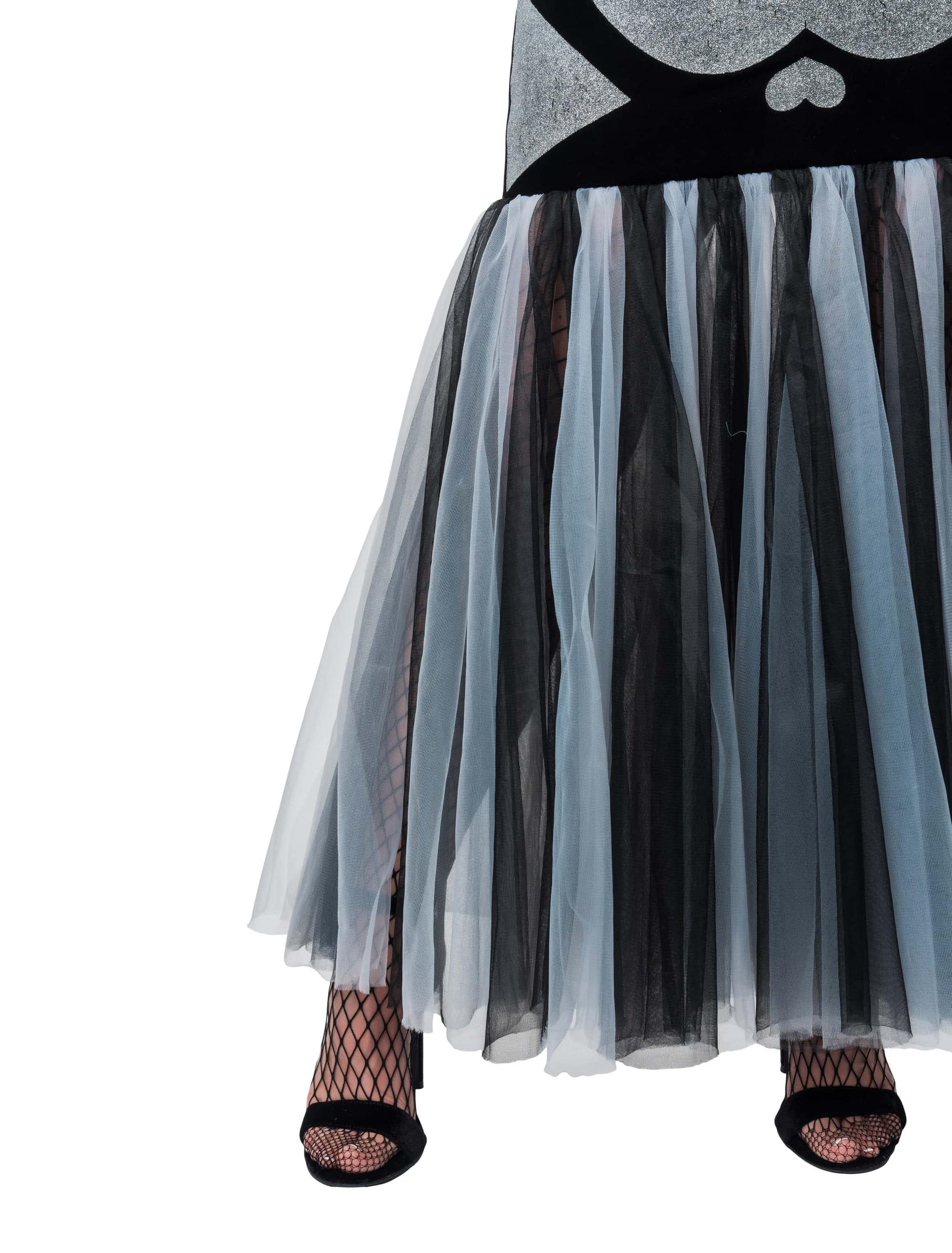 Kleid mit Skelett-Print Damen
