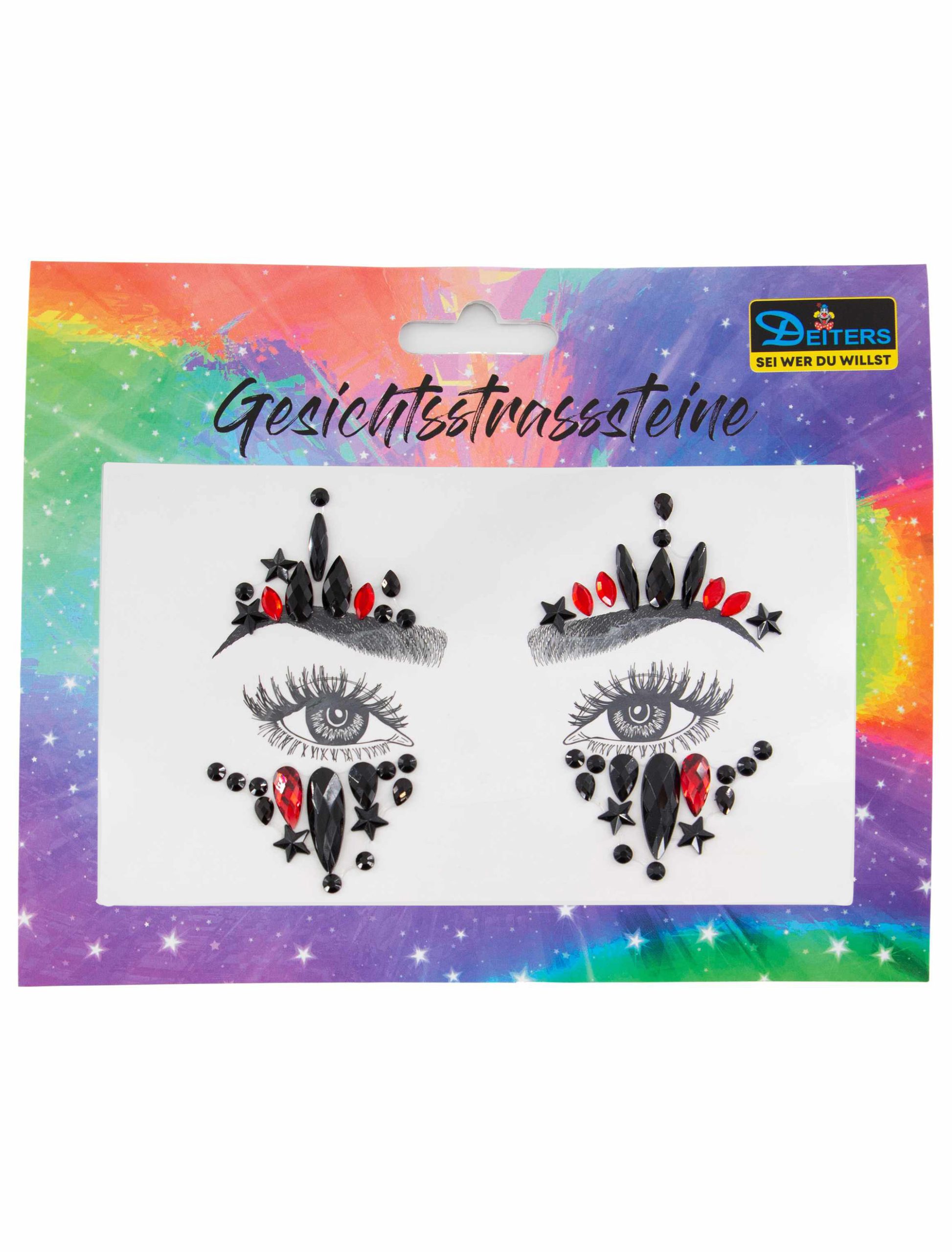 Gesichtsstrasssteine Freak show