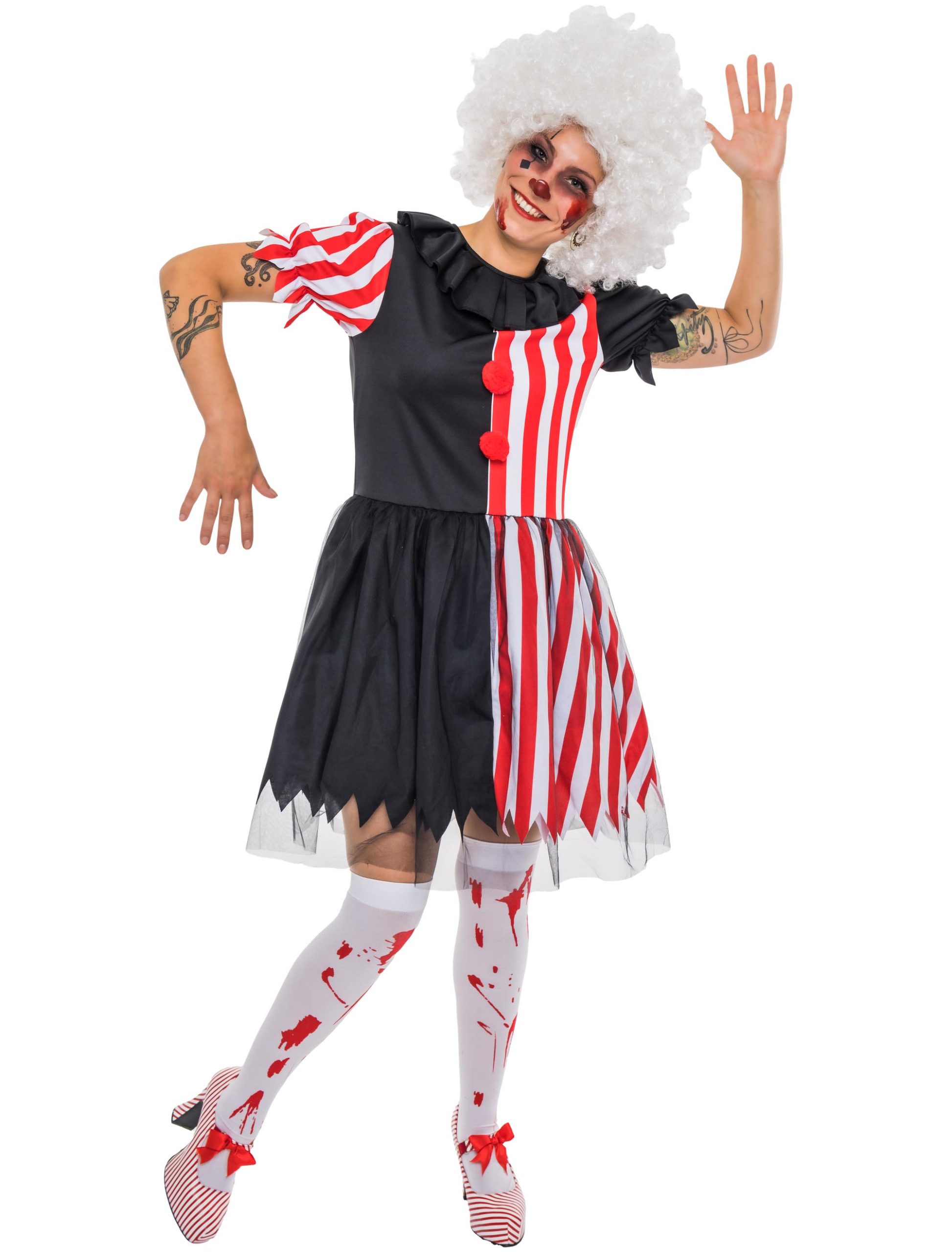 Kleid Clown Damen