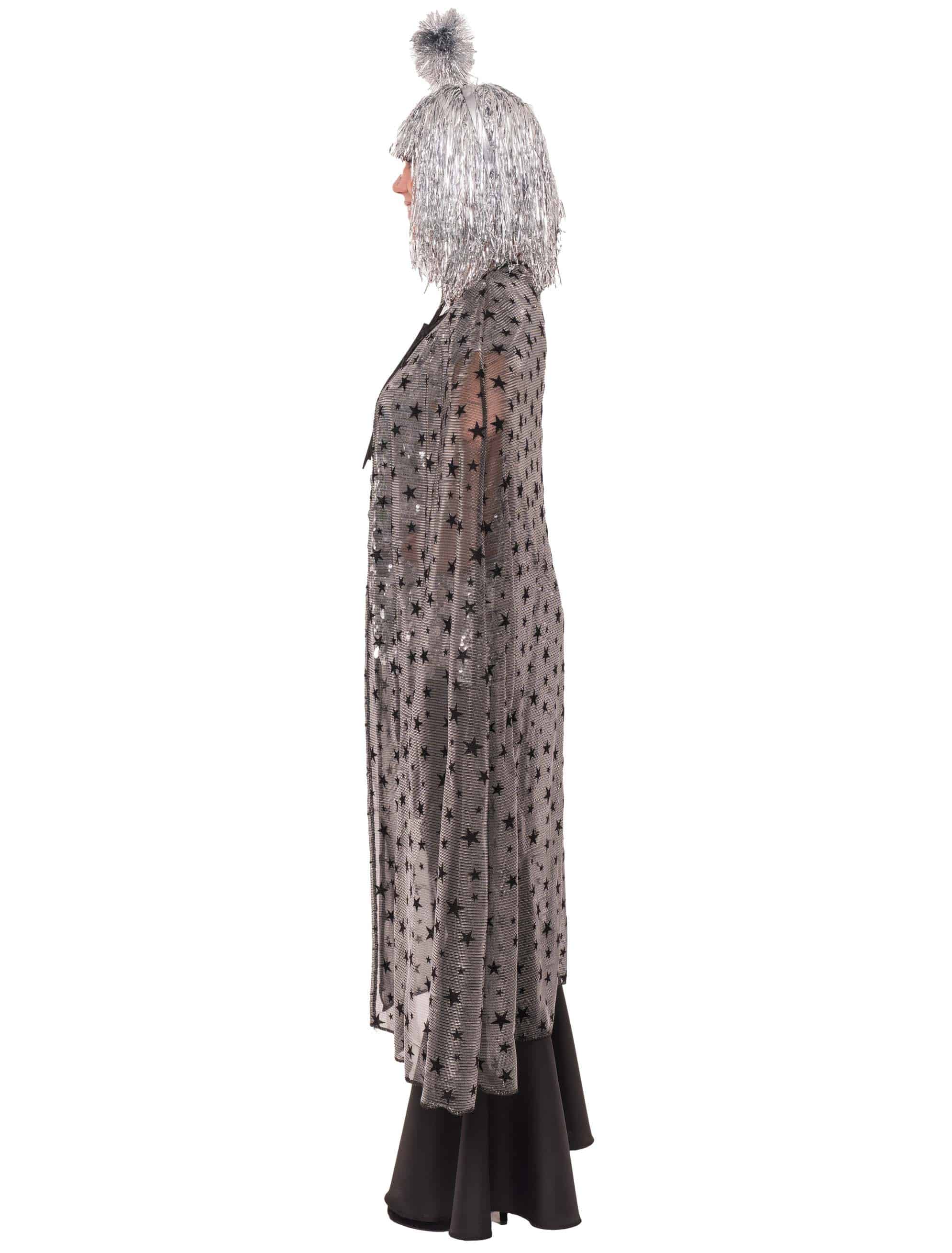 Cape mit Sternen transparent