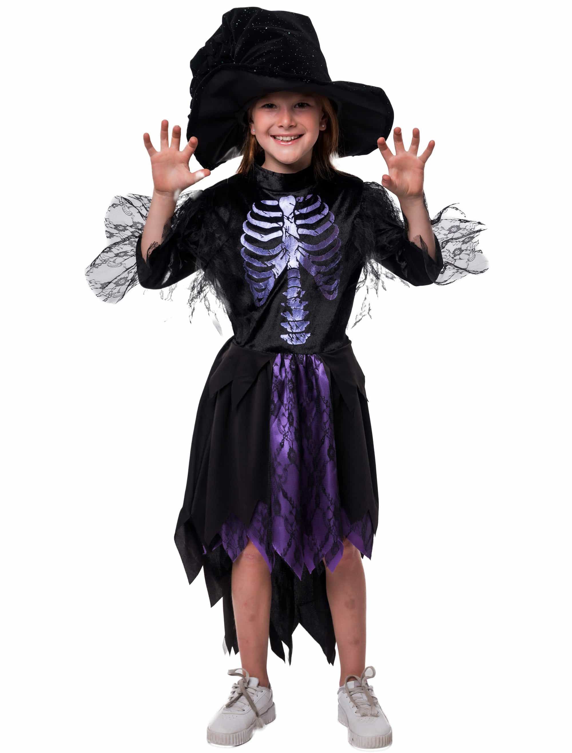 Kleid Skelett Kinder