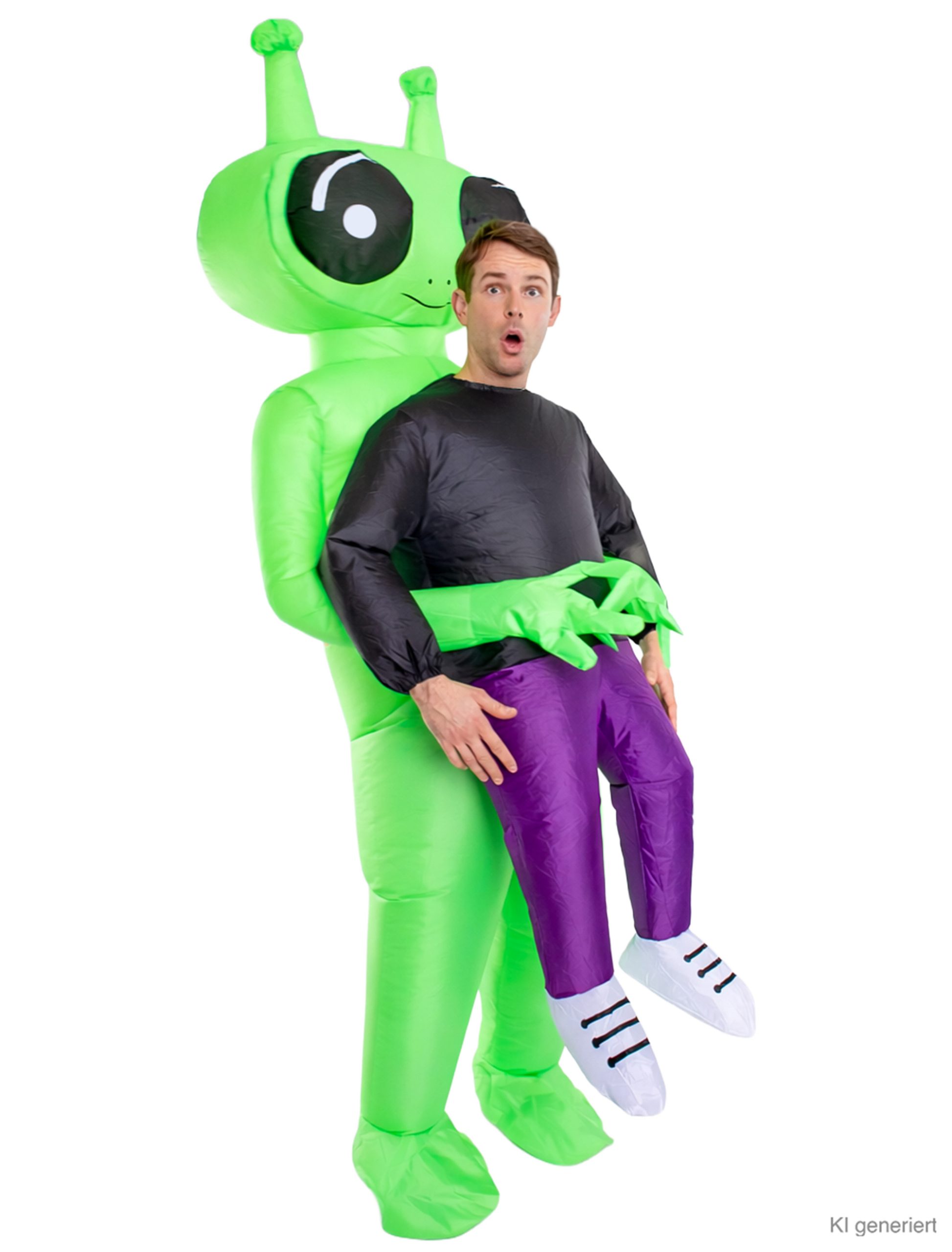 Kostüm Alien aufblasbar