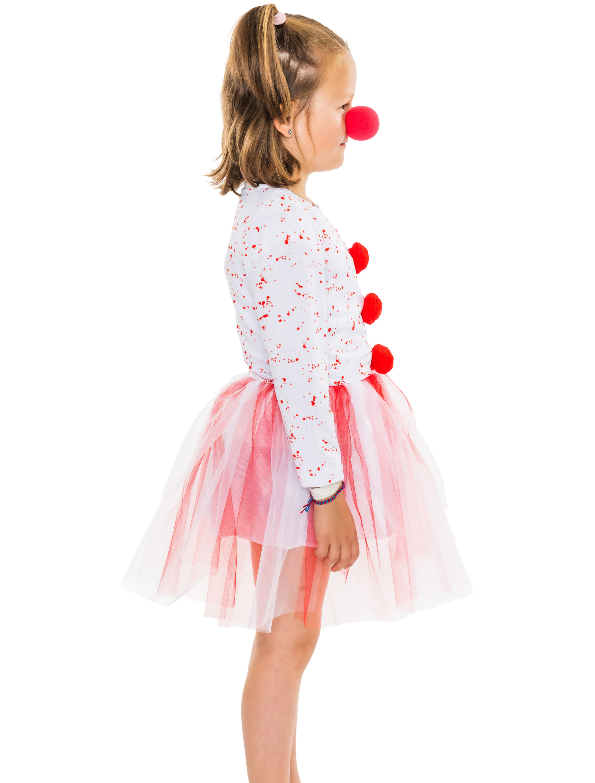 Kleid Clown Kinder