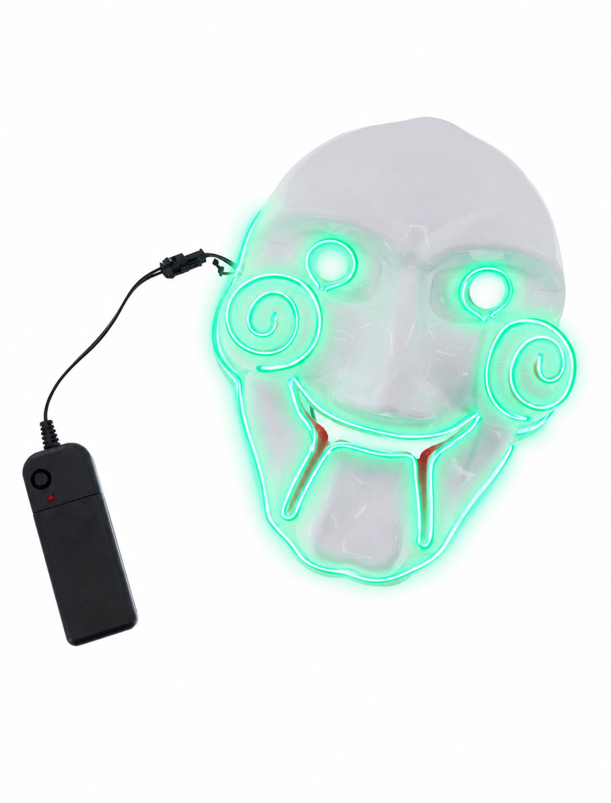 LED Maske Gruselpuppe