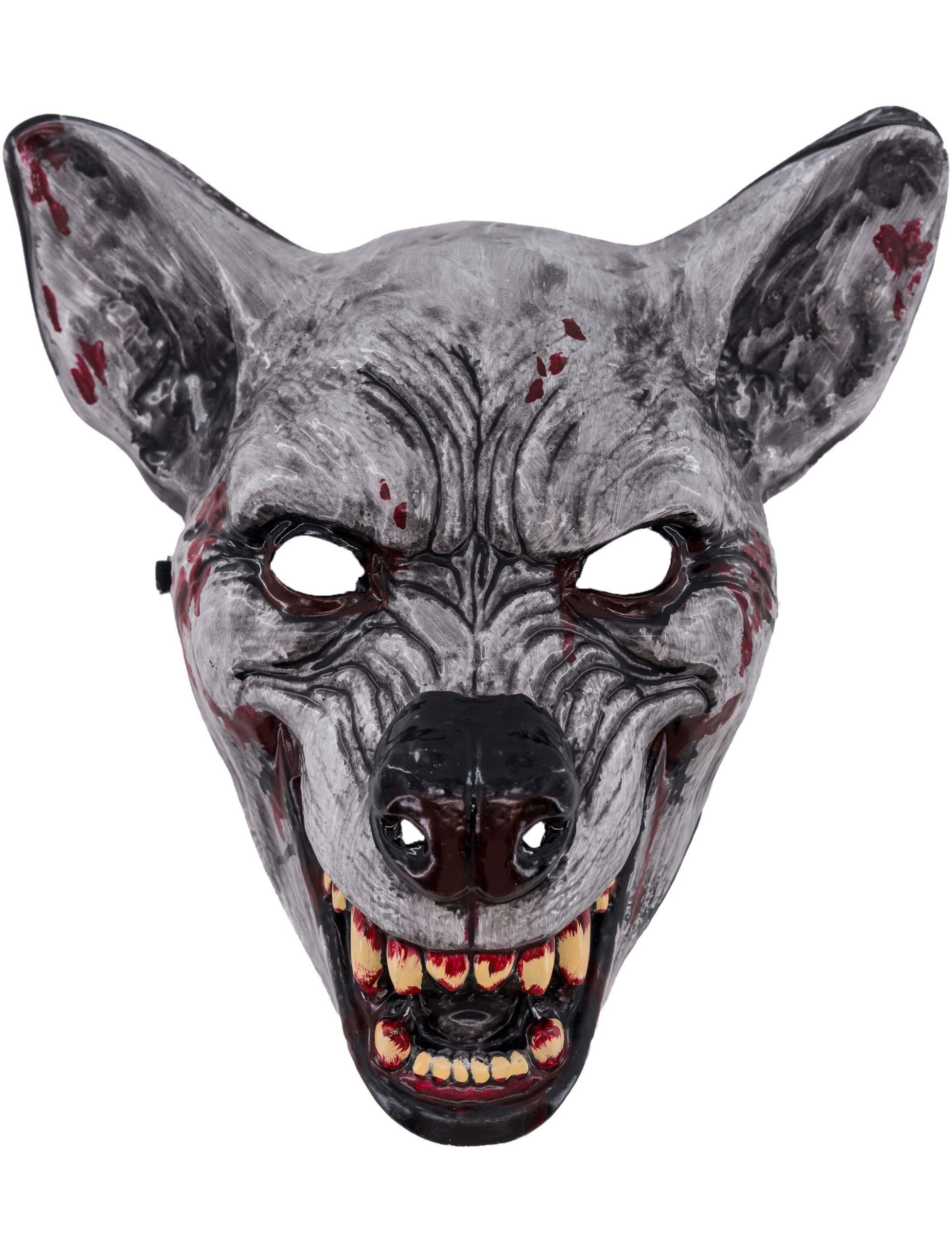 Maske blutiger Hund