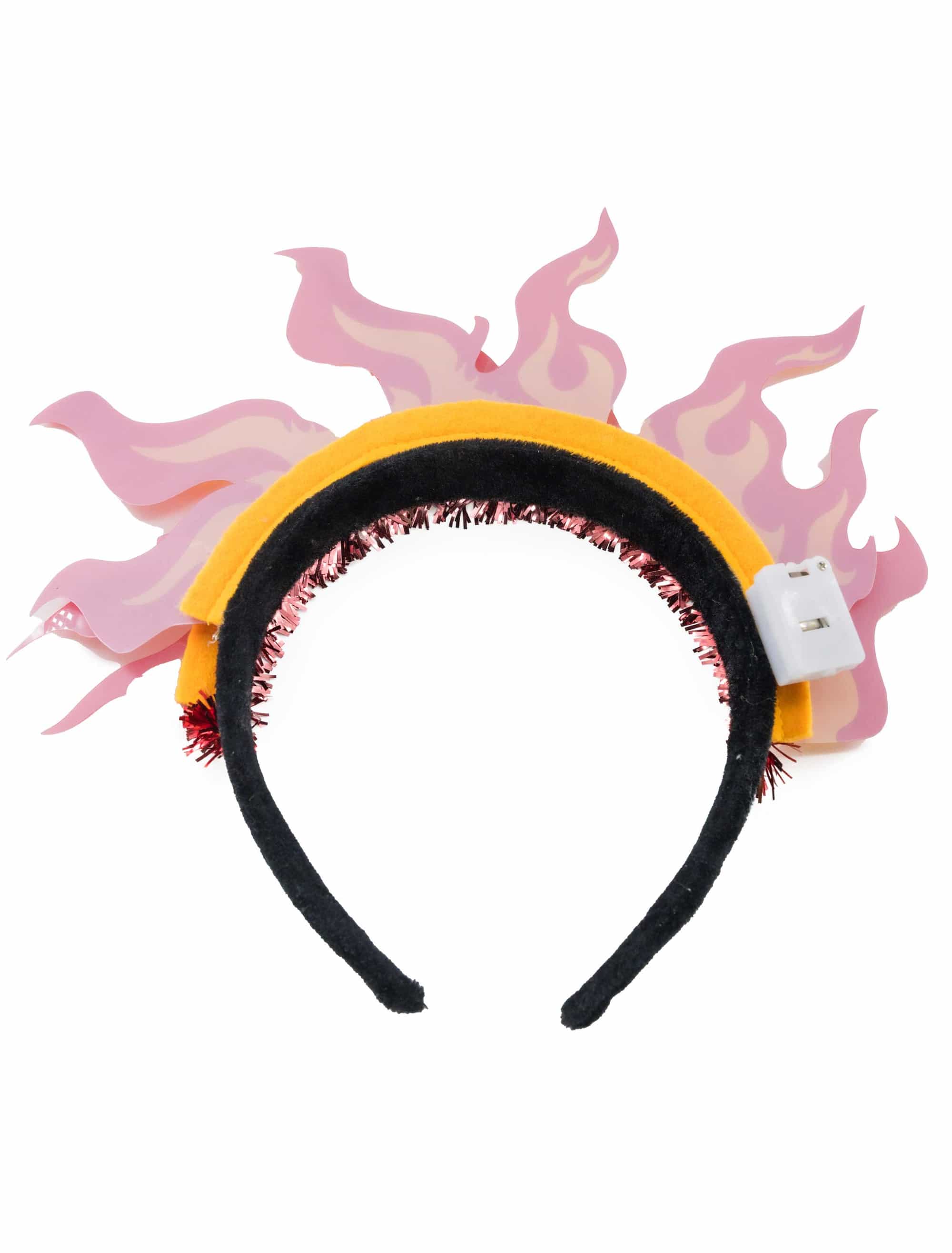 Haarreif LED Flammen