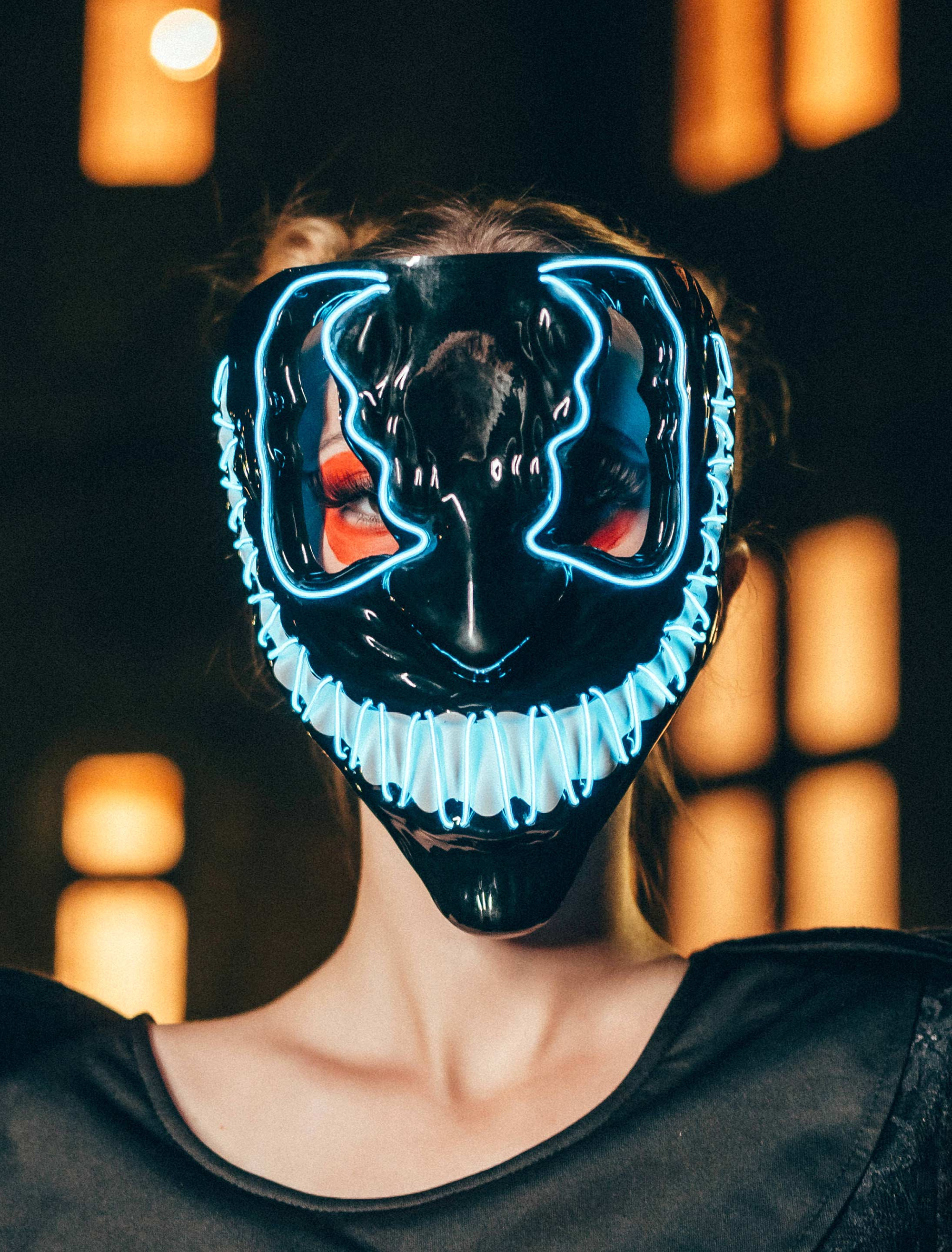 LED Maske Monster