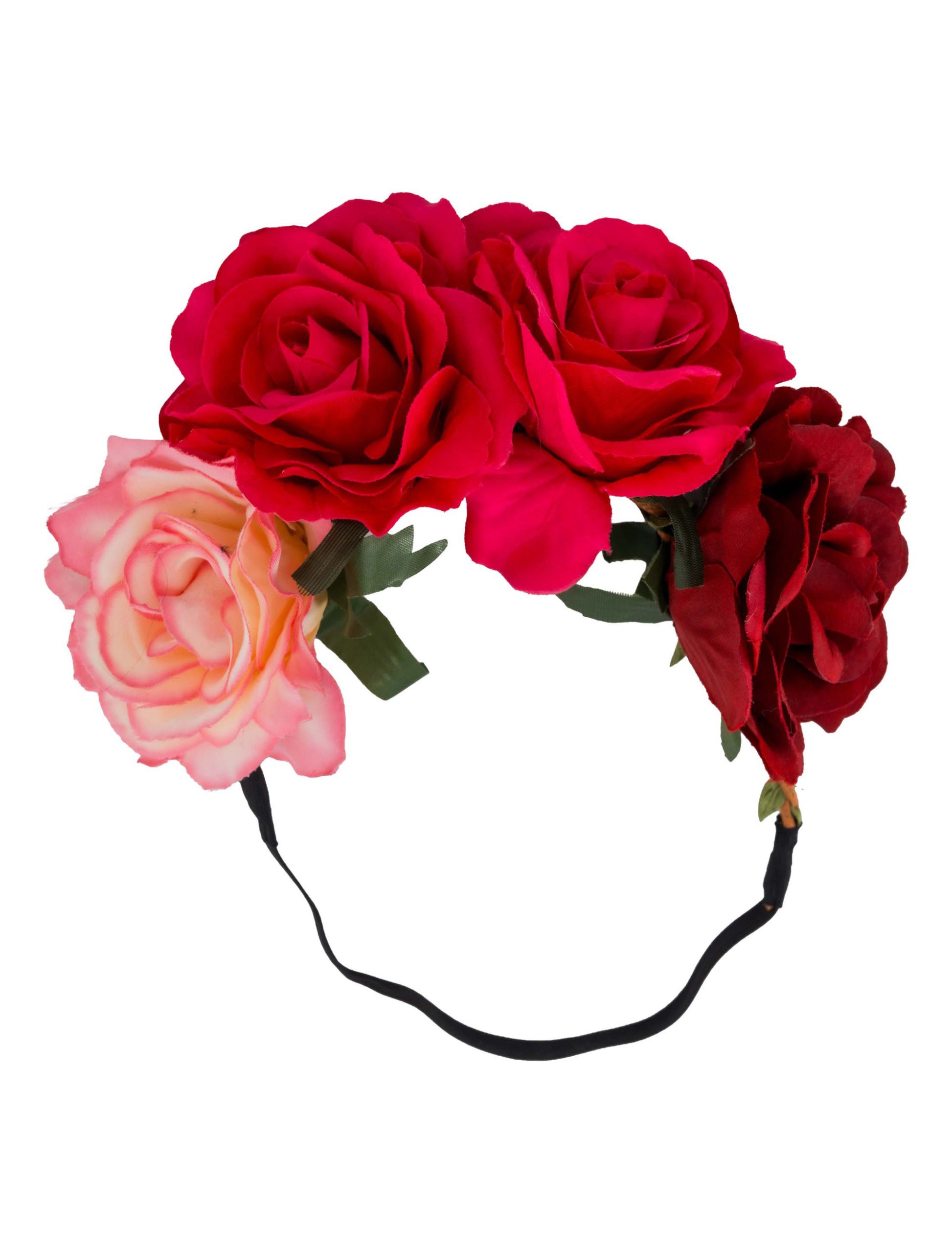 Haarband mit 4 Rosen