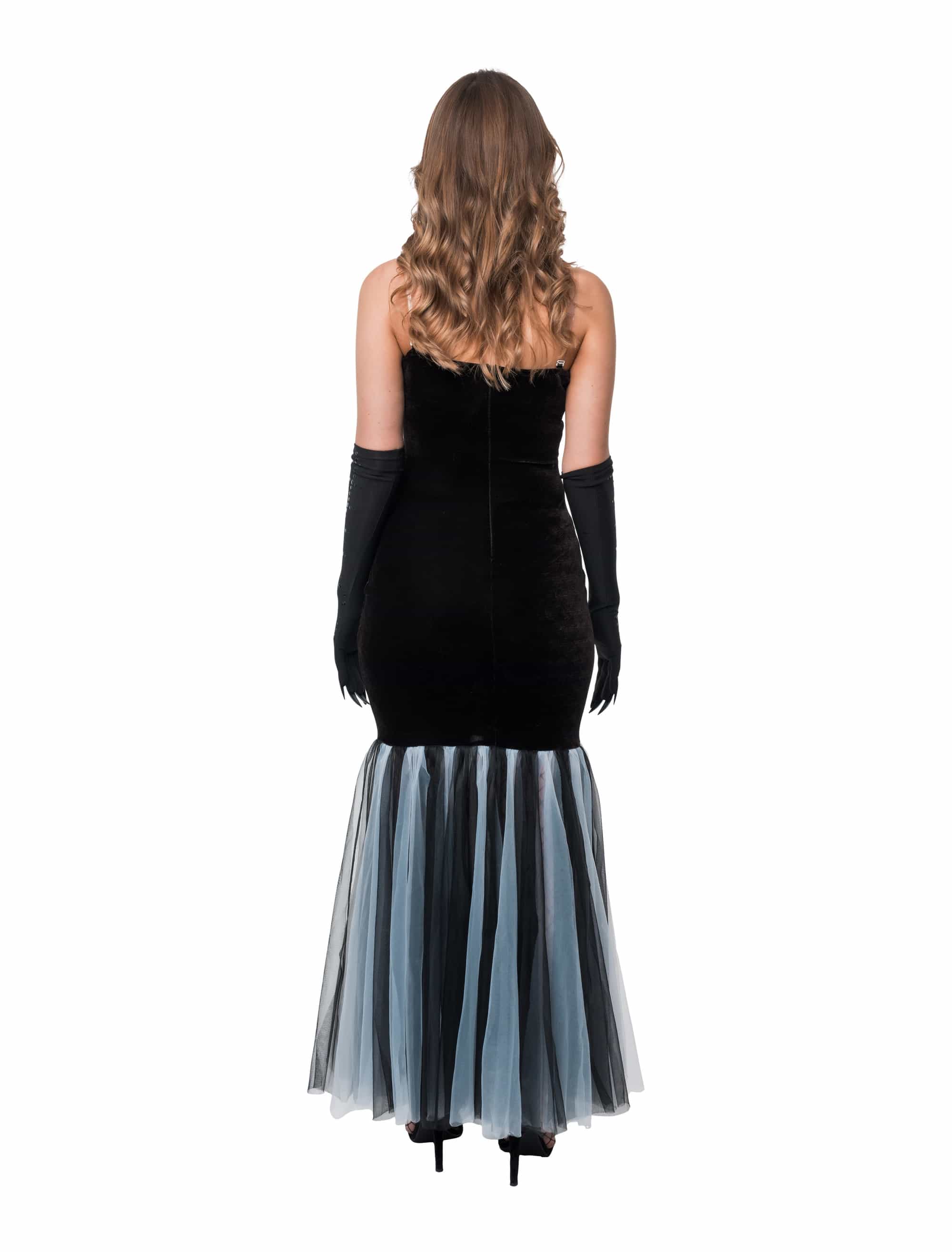 Kleid mit Skelett-Print Damen