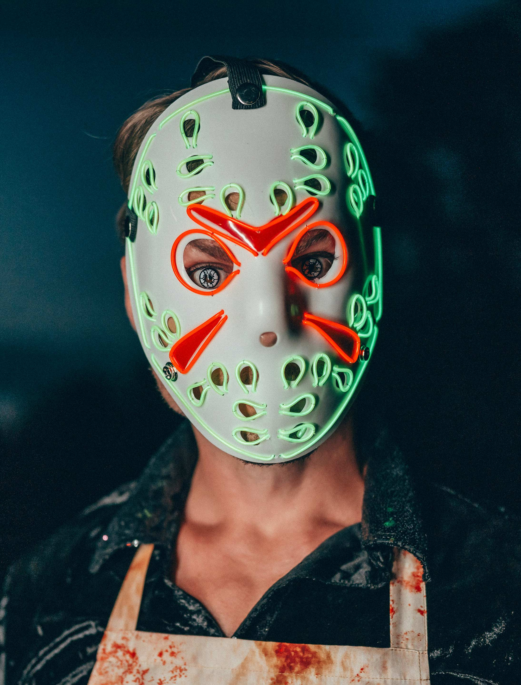 LED Maske Hockey