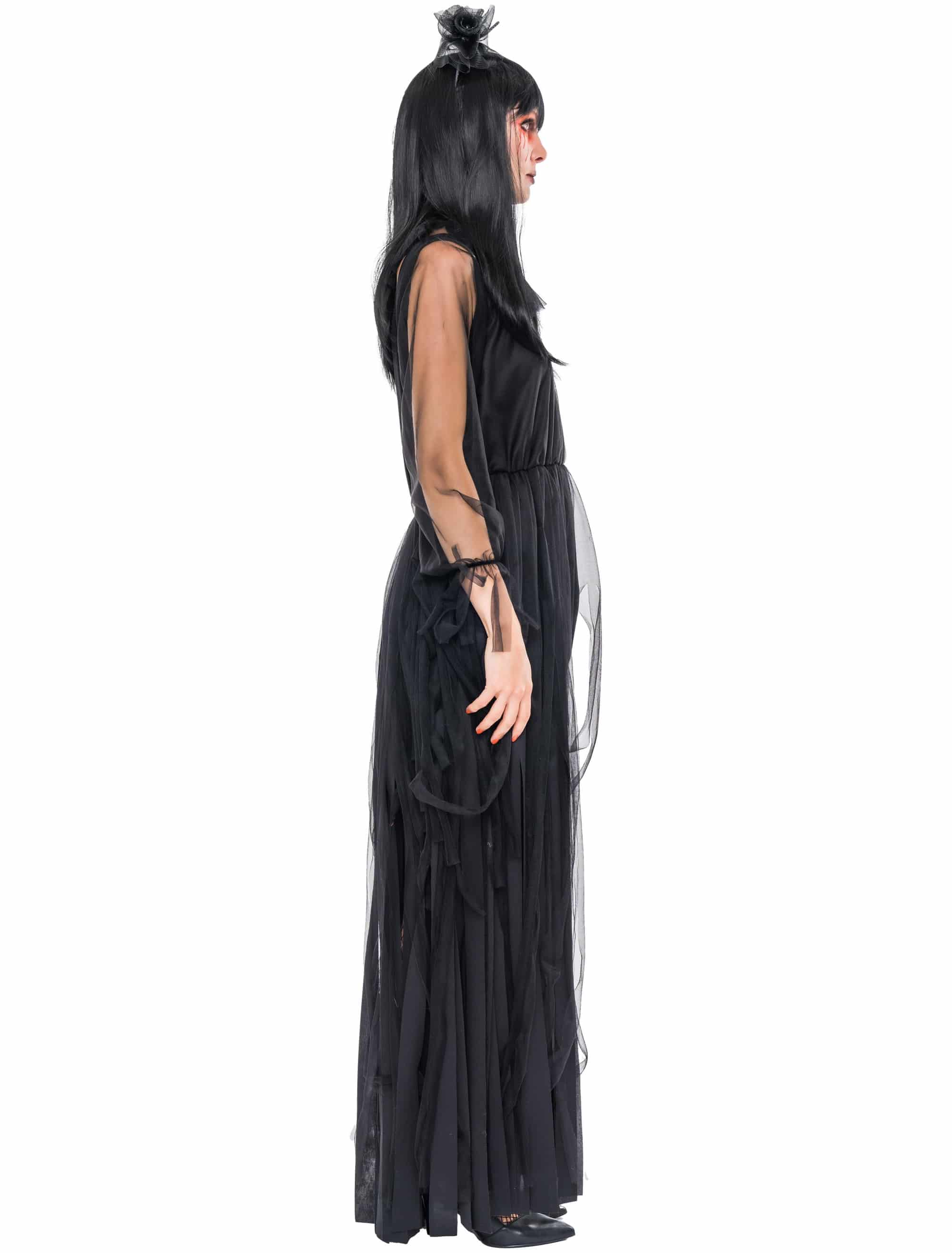 Kleid mit Tüllfransen Damen