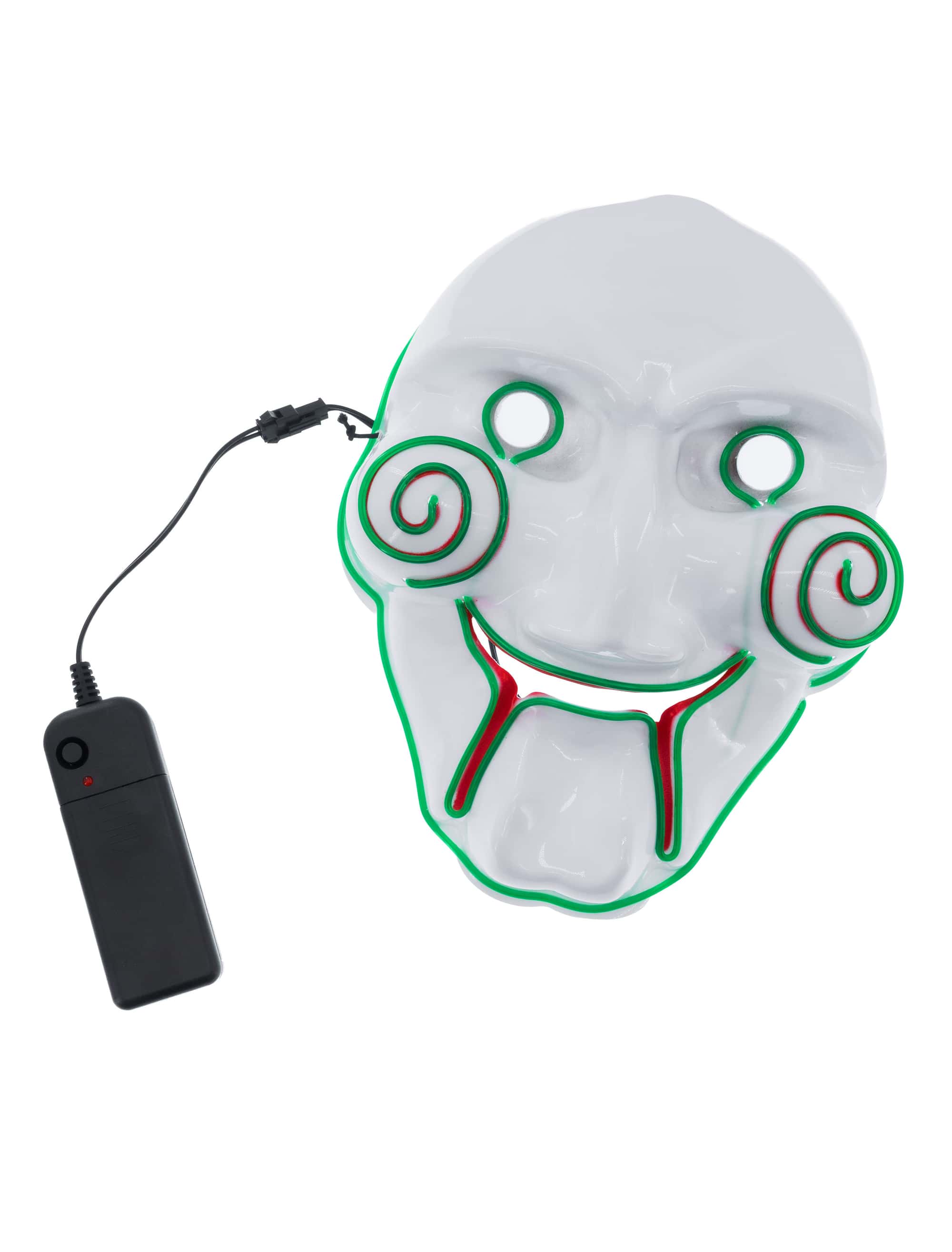 LED Maske Gruselpuppe
