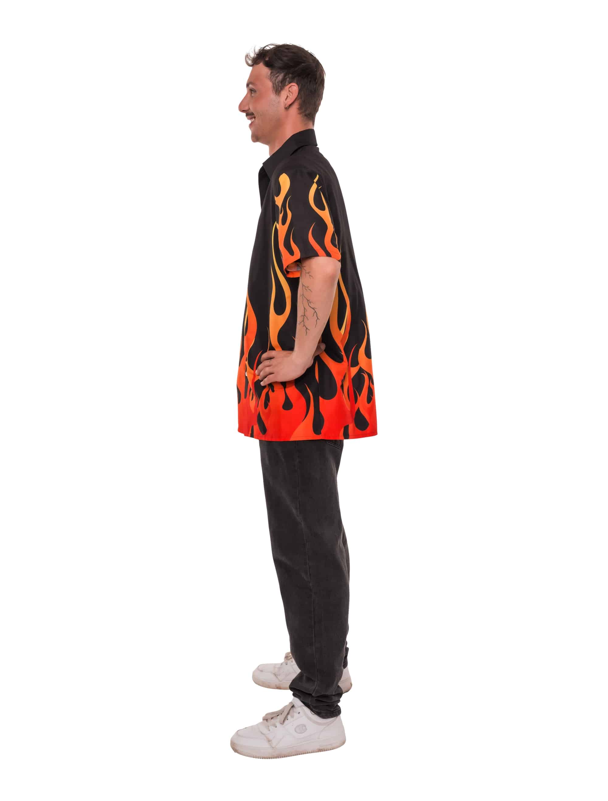 Hemd Flamme Herren