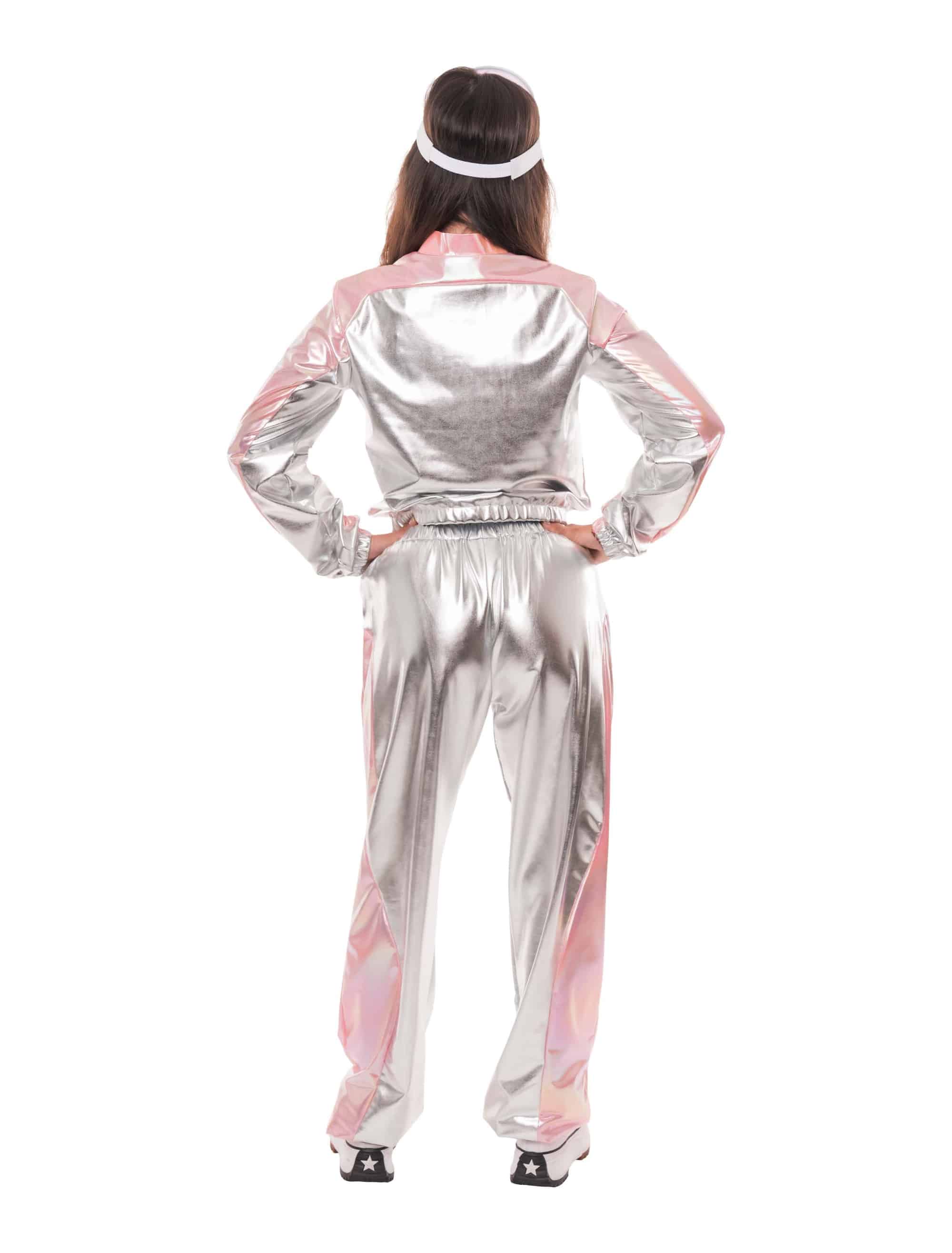 Jogginganzug metallic 2-tlg. Damen