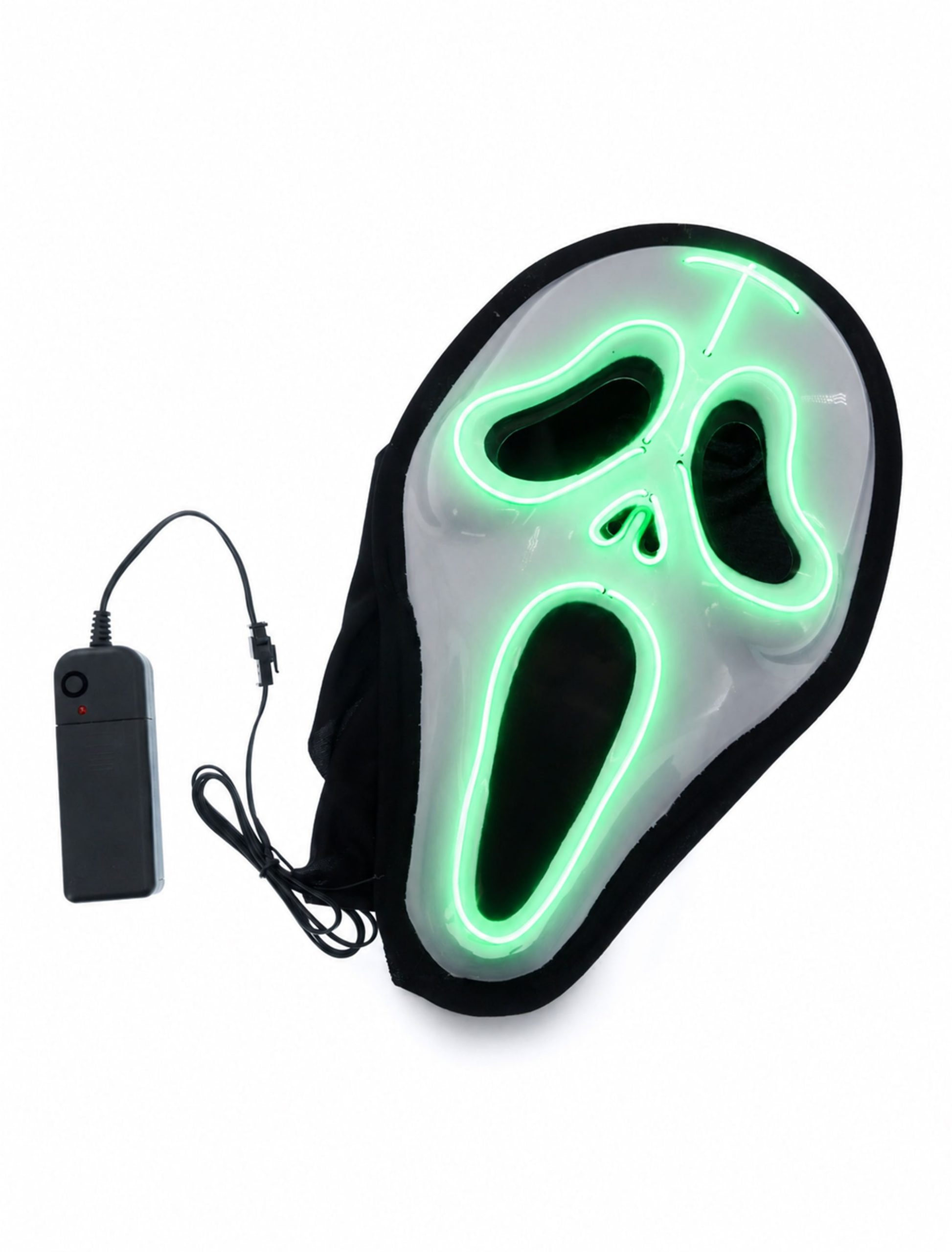 LED Maske Schrei