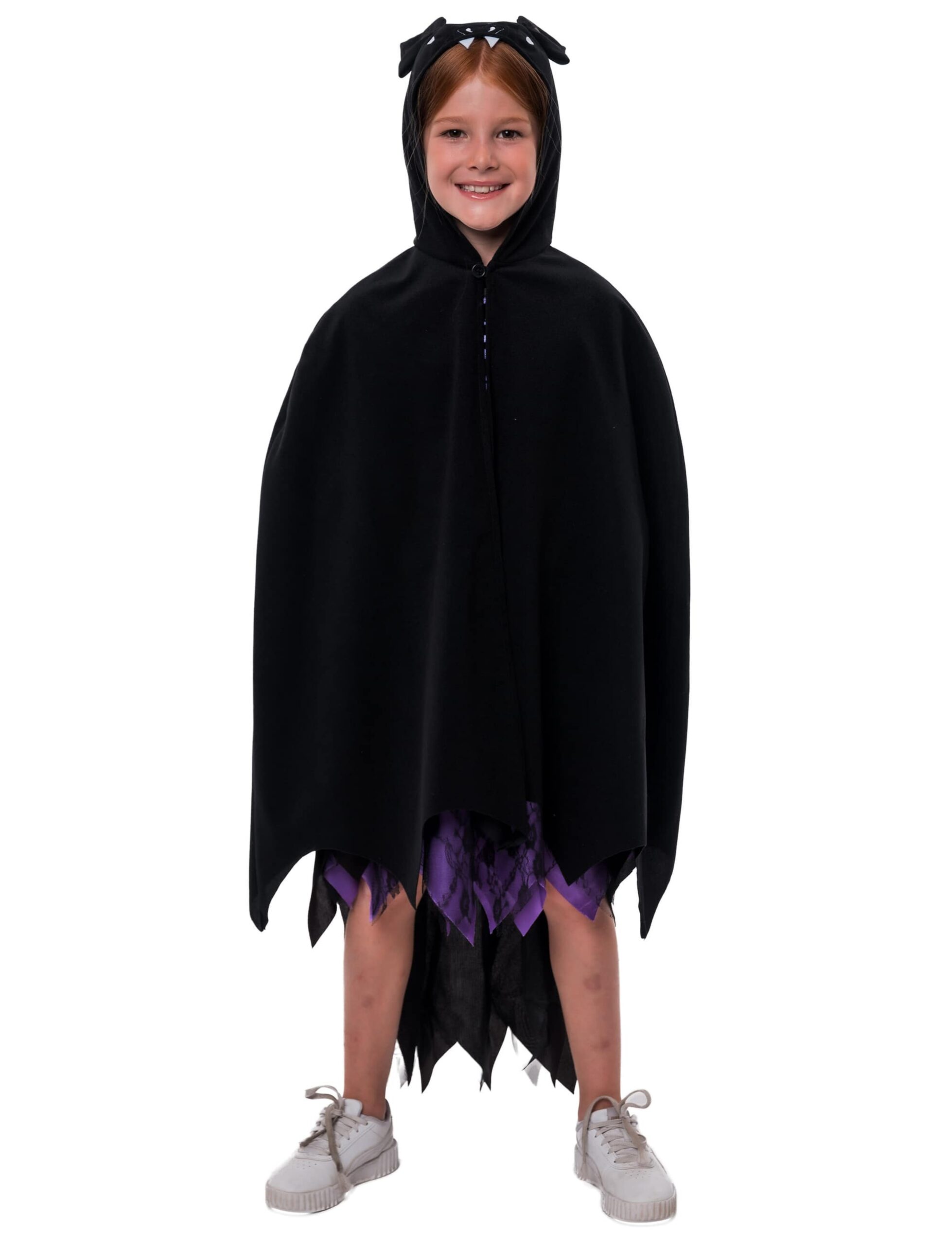 Cape Fledermaus mit Kapuze Kinder